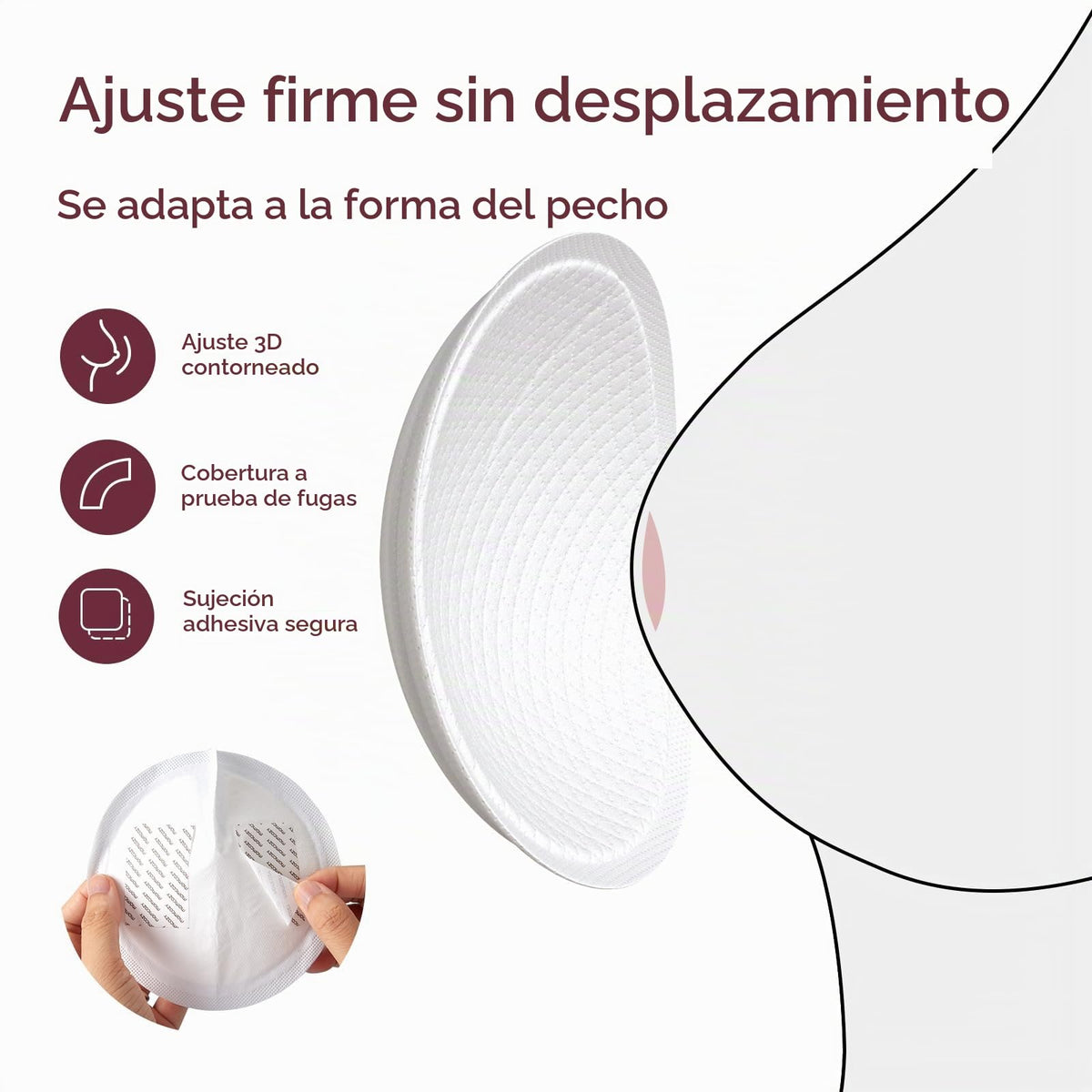 Momcozy - almohadillas para orejas desechables ultrafinas para lactancia, ultra absorbentes y transpirables, hacen que los pechos sean ligeros y descargados, con calcomanía reforzado, empaquetado