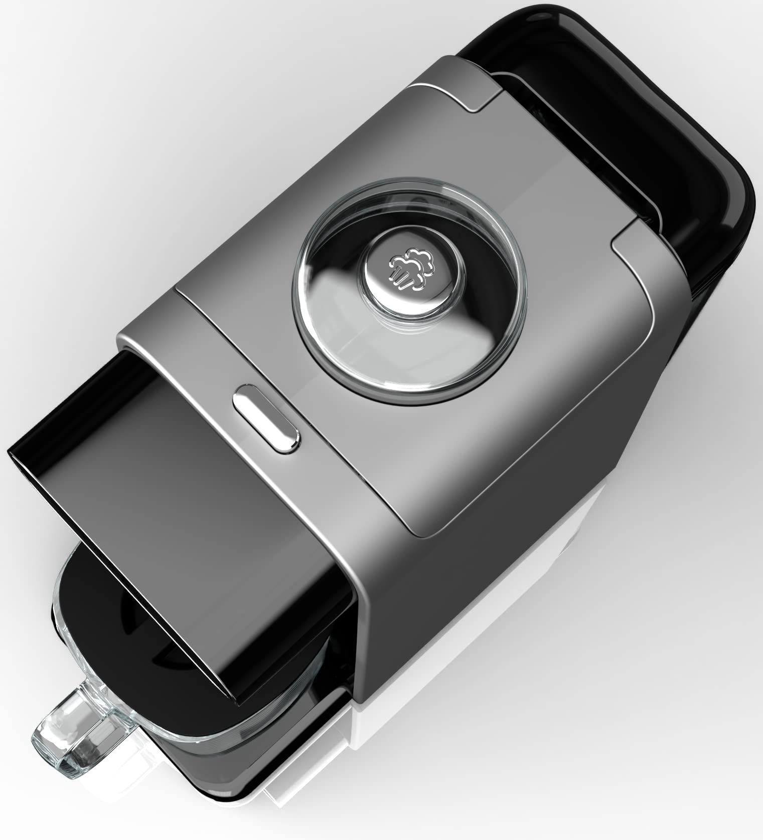 ChefWave Milkmade - Máquina para hacer leche de nuez vegana alternativa láctea, sin remojo, limpieza automática, inicio retardado, libro de recetas - Plateado/negro