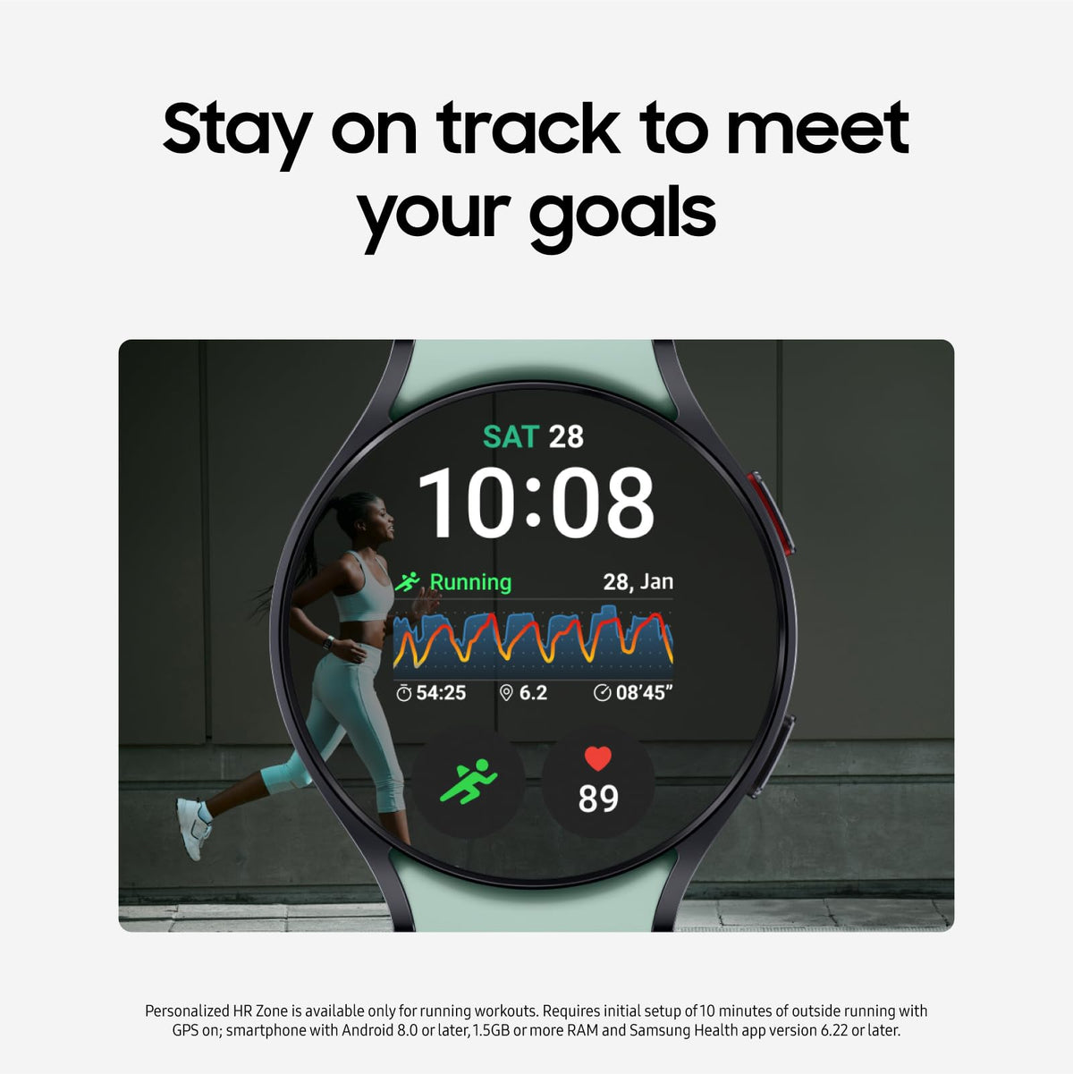 Reloj Inteligente Samsung Galaxy Watch6 44mm Grafito Reacondicionado