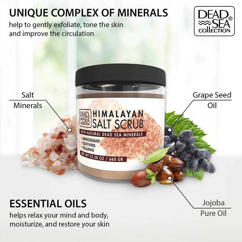 Dead Sea Himalayan Salt Scrub