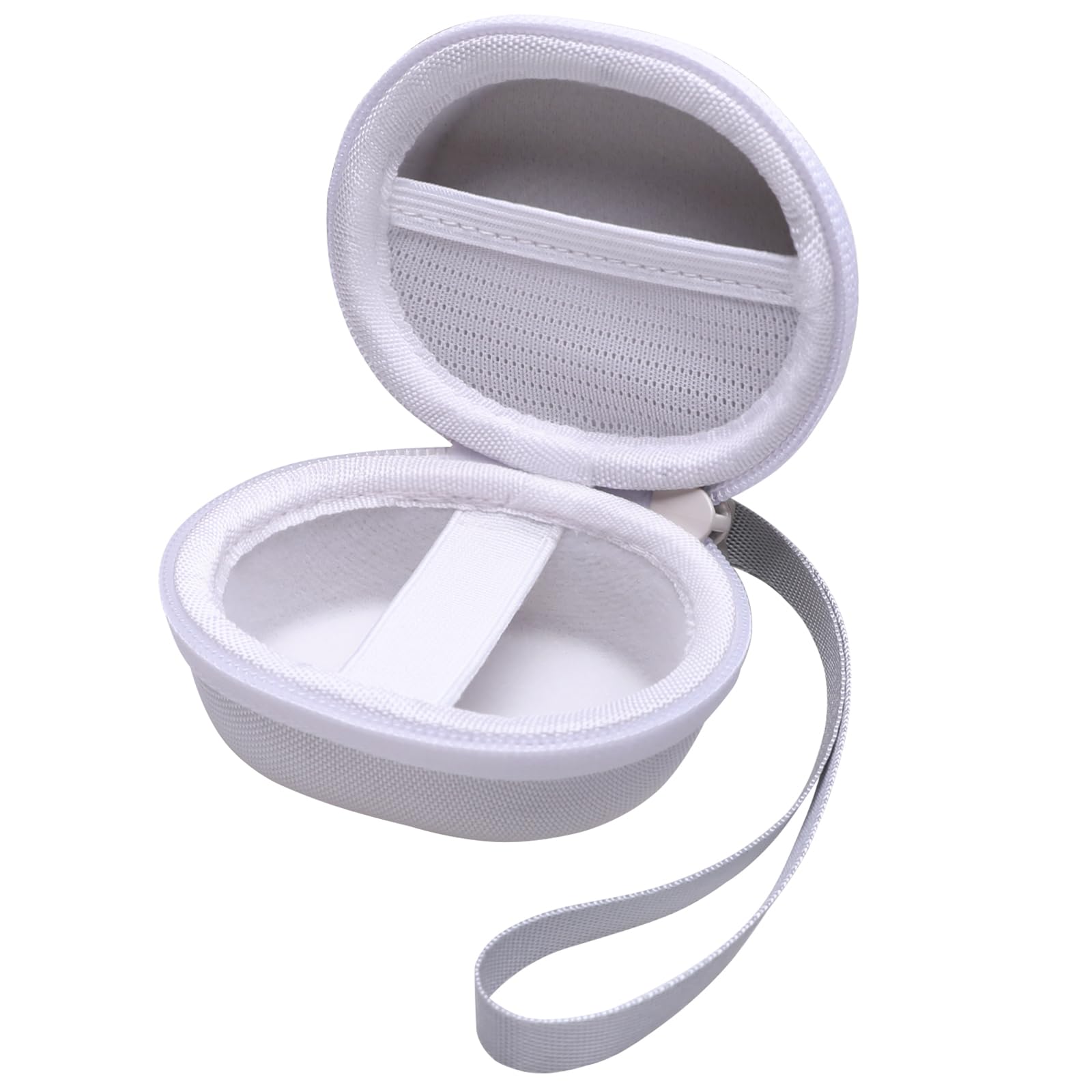 Funda para oxímetro de pulso blanco para Zacurate, Innovo, Vibeat, iHealth, Santamedical, oxímetro de pulso para niños, monitor de saturación de oxígeno en sangre (solo caso)
