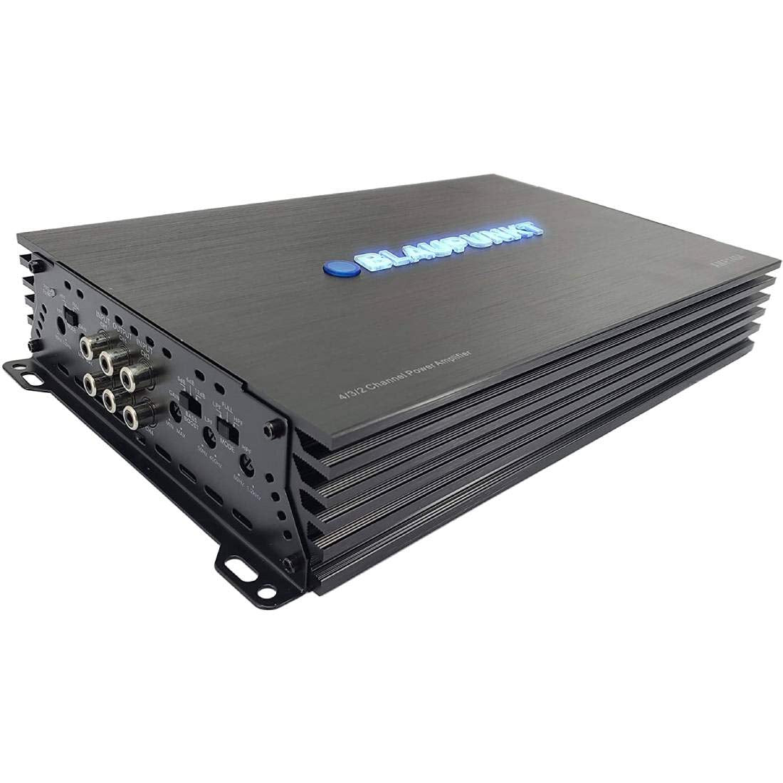 BLAUPUNKT AMP1404 - Amplificador de audio para coche, 4 canales (AMP1404)