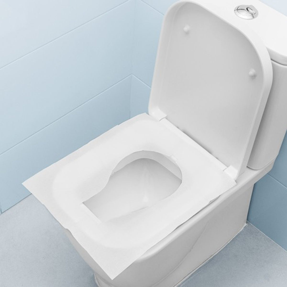 Funda Portable para Asiento de Inodoro WANPOOL Impermeable 50 Pezzi