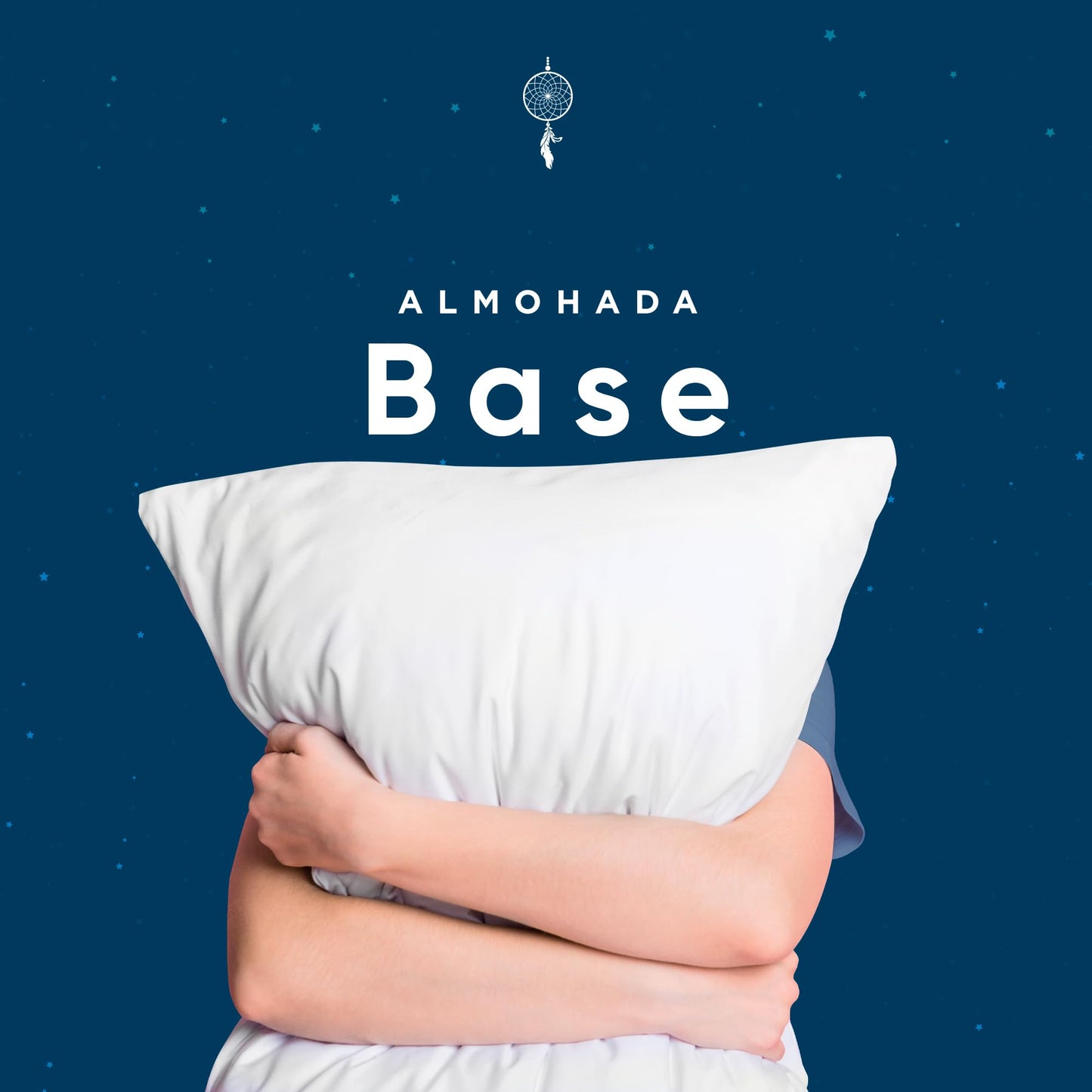 Almohadas Sognare Blanco Relleno Semi Firme de Microfibras de Gel Tecnología Softy Touch 2 Pack Tamaño Estándar