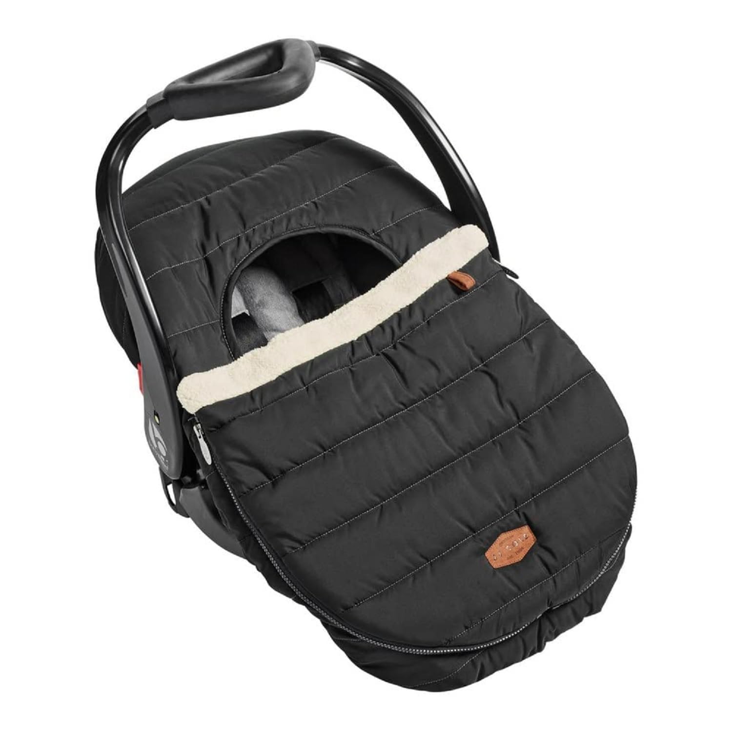 JJ Cole - Funda de Asiento de Coche de Invierno para Bebé o Carriola, Con Forro Sherpa Cálido