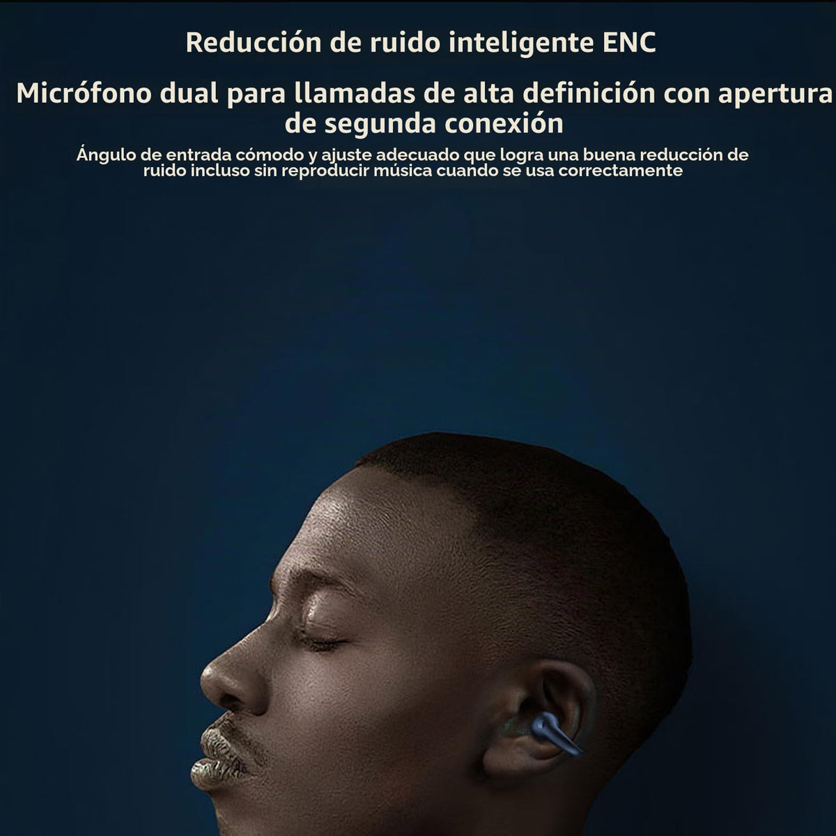 Auriculares Inalámbricos Bitstik Negro Bluetooth 5.3 Oído Abierto
