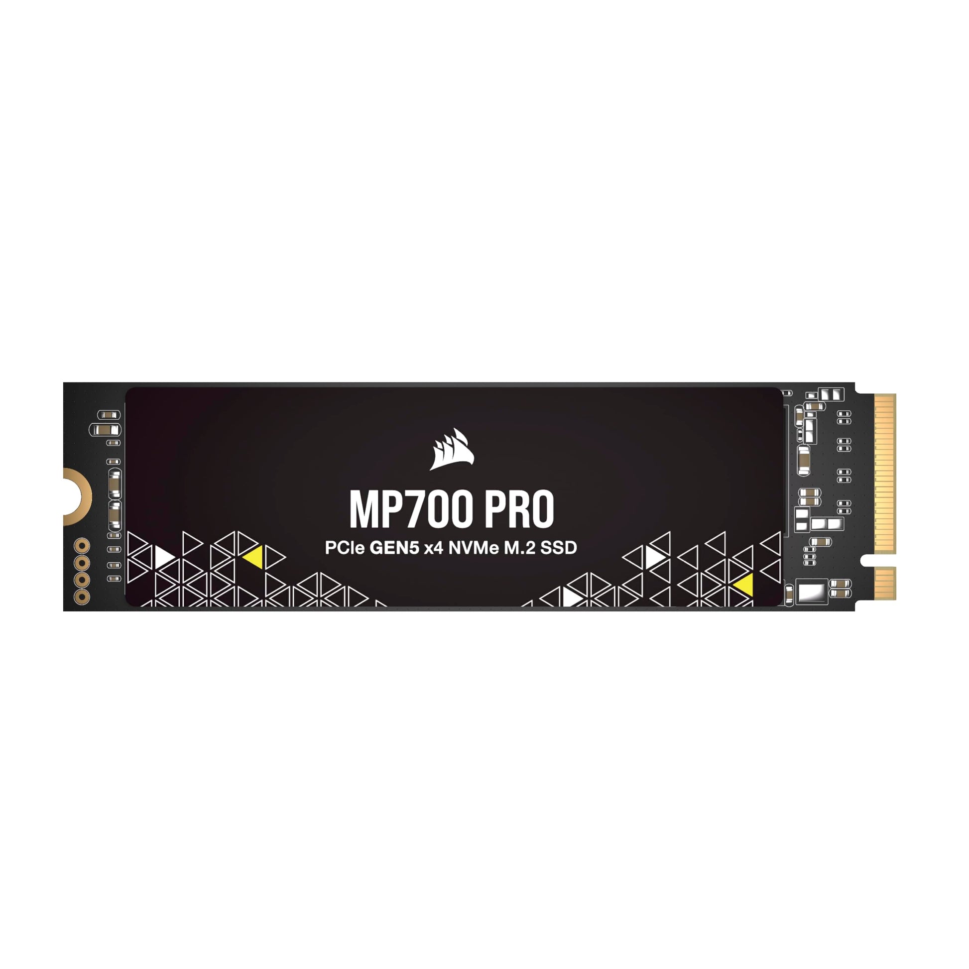 Corsair MP700 Pro 1TB M.2 PCIe Gen5 x4 NVMe 2.0 SSD - M.2 2280 - hasta 11.700MB/s Lectura secuencial - TLC NAND de Alta Densidad - Negro