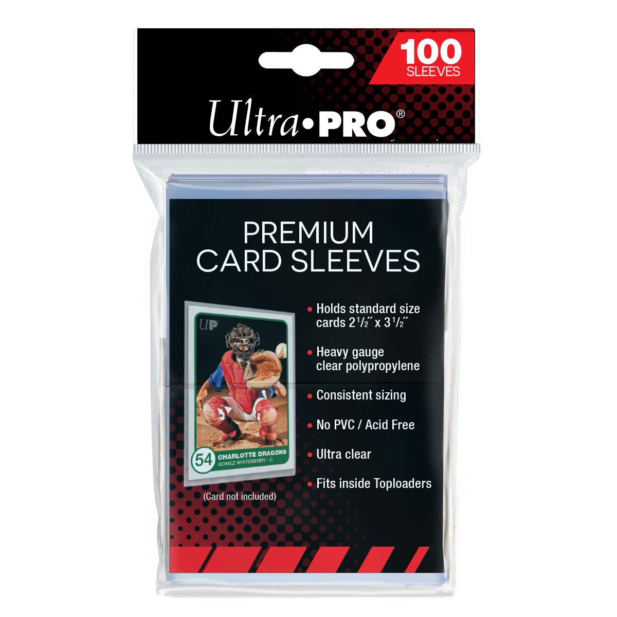 Fundas Premium Ultra Pro para Tarjetas de Colección 100 Paquete