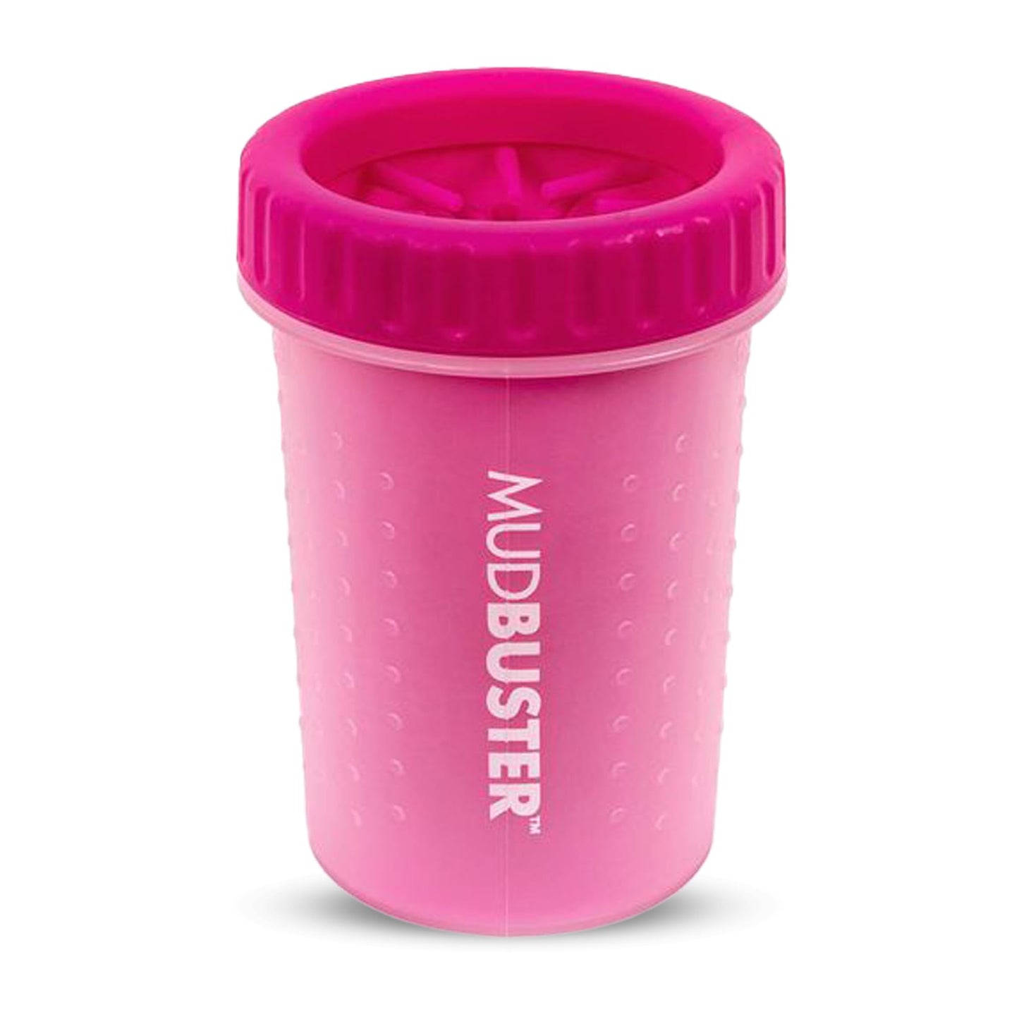 Dexas MudBuster Limpiador portátil para patas de perro, Rosado, Mediano