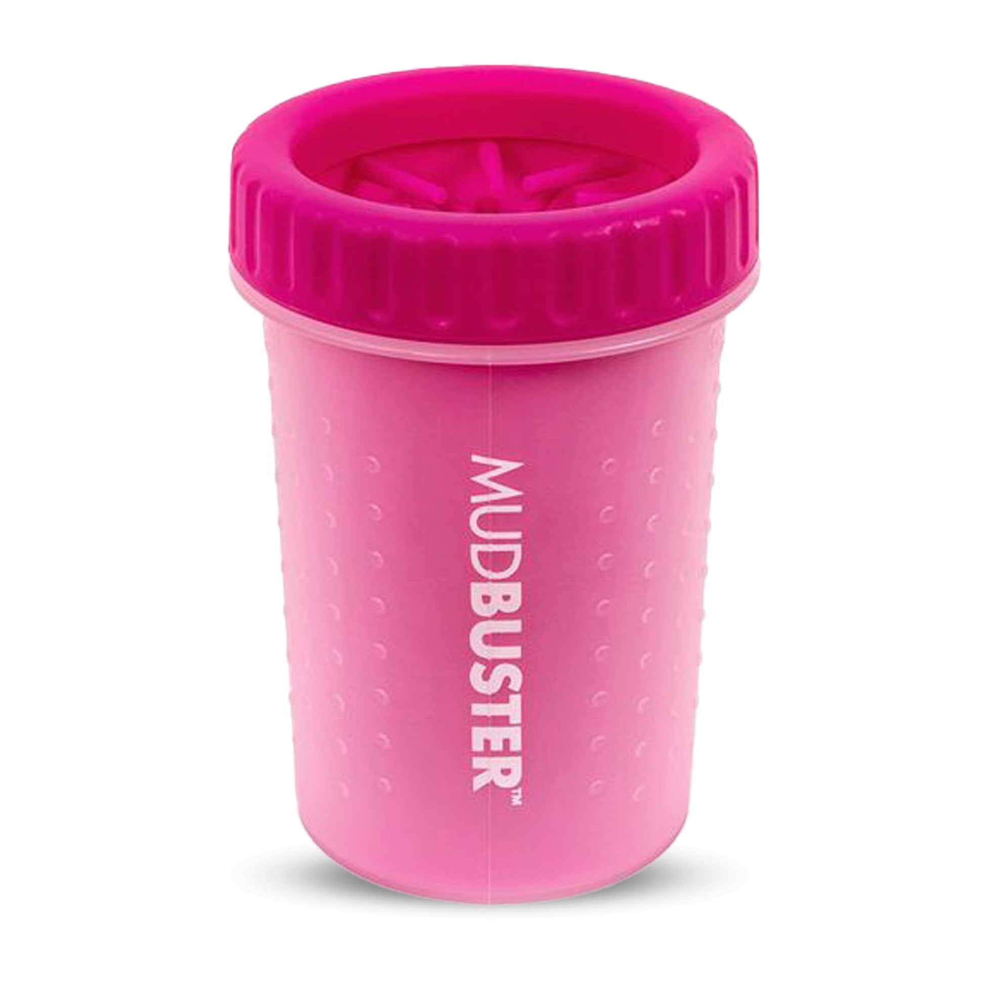 Dexas MudBuster Limpiador portátil para patas de perro, Rosado, Mediano