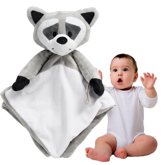 Chupete de seguridad para bebés y niños pequeños, diseño de mapache