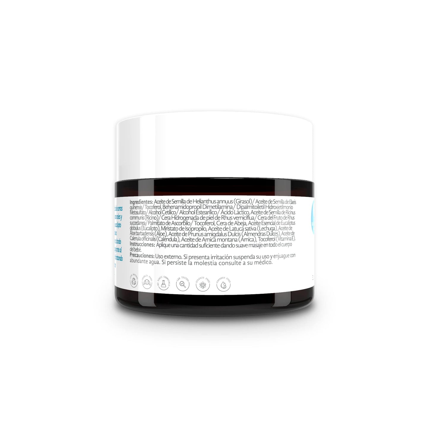 Bálsamo para Nariz Congestionada Mil Flores eucalipto con Aromaterapia para Bebé