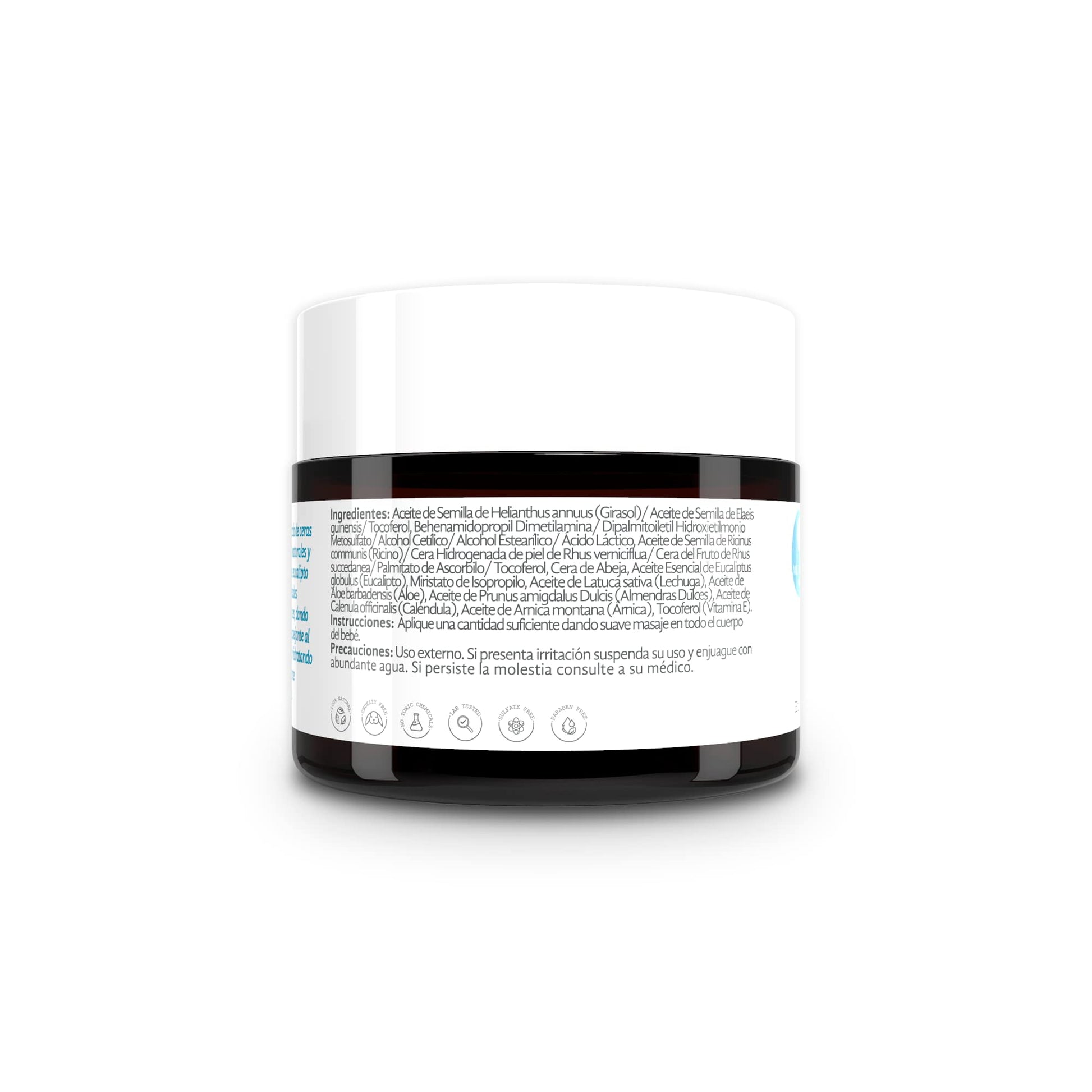 Bálsamo para Nariz Congestionada Mil Flores eucalipto con Aromaterapia para Bebé