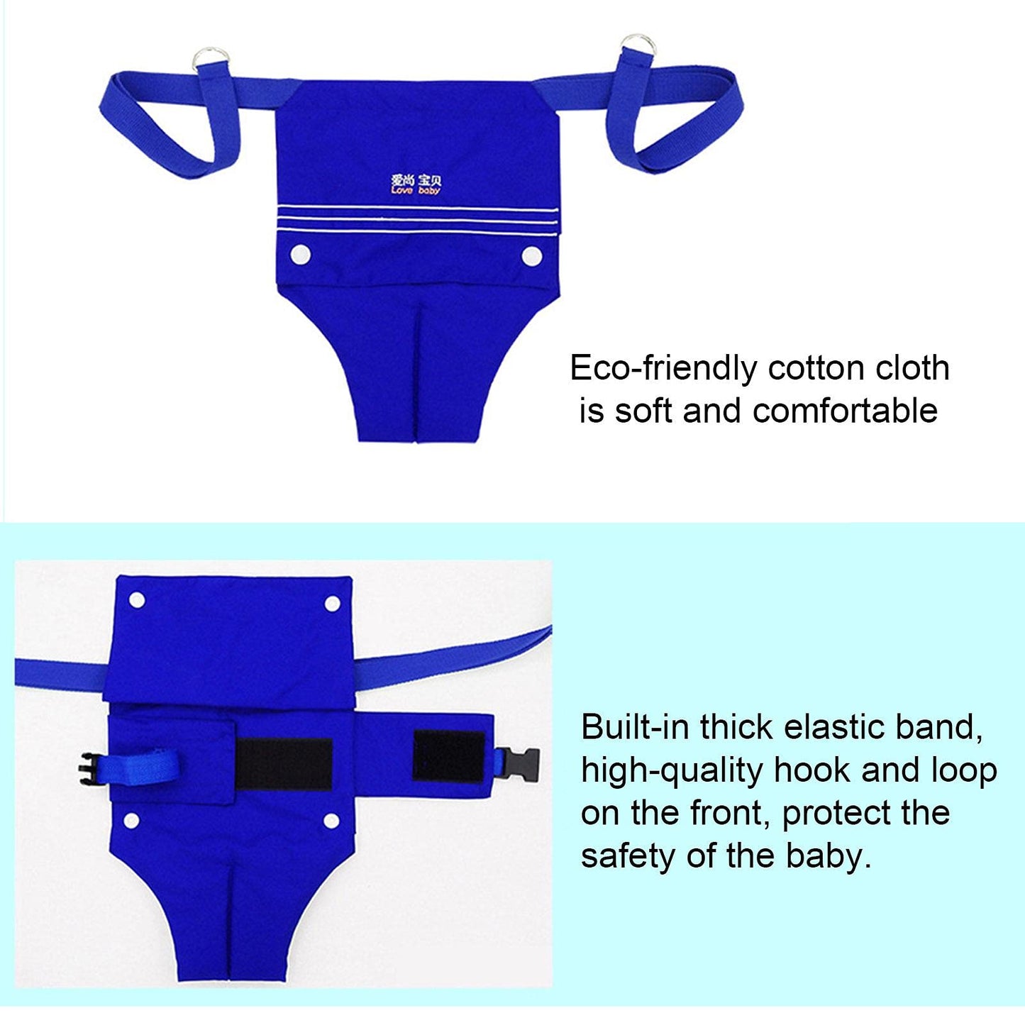 Columpio Xialuo Rojo para Bebé para Puerta y Ejercicio Activo