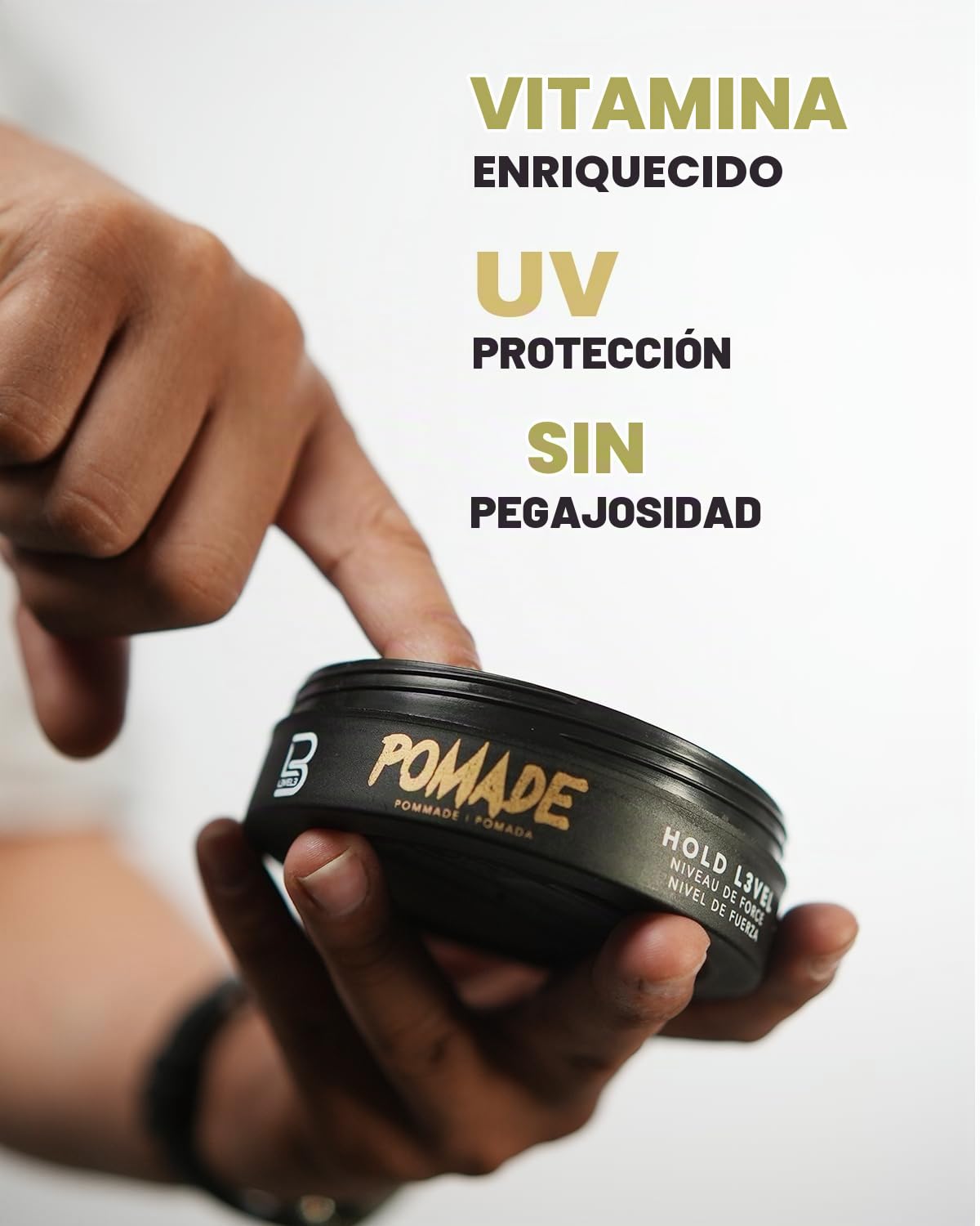 L3VEL3 Pomade Brillo para el Cabello 150 ml