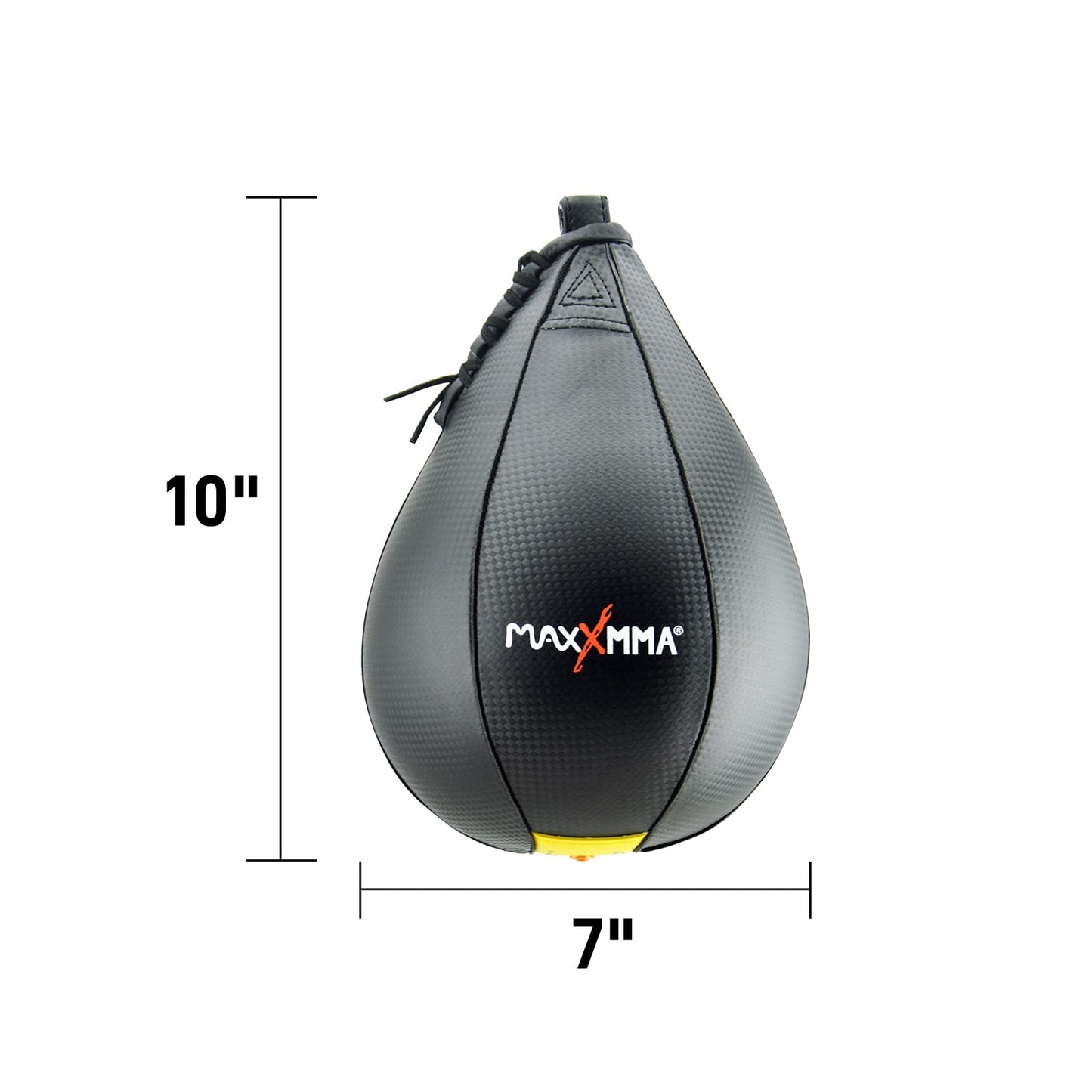 Bolsa de Velocidad MaxxMMA Negra Tipo II Talla L