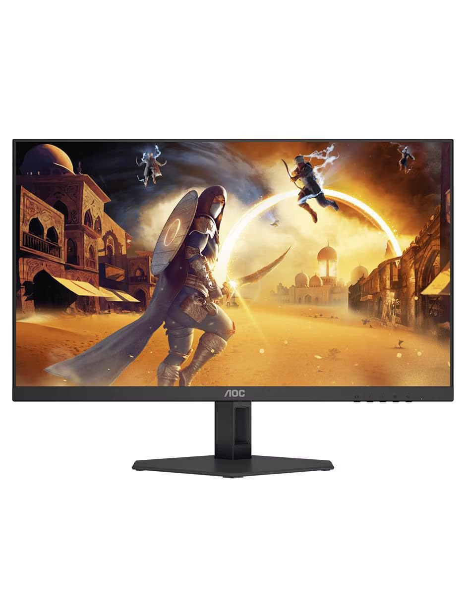AOC Monitor Gaming 27G4E 27 Pulgadas, 180HZ, Full HD, HDMI/DP, NVIDIA G-SYNG, IPS, Negro