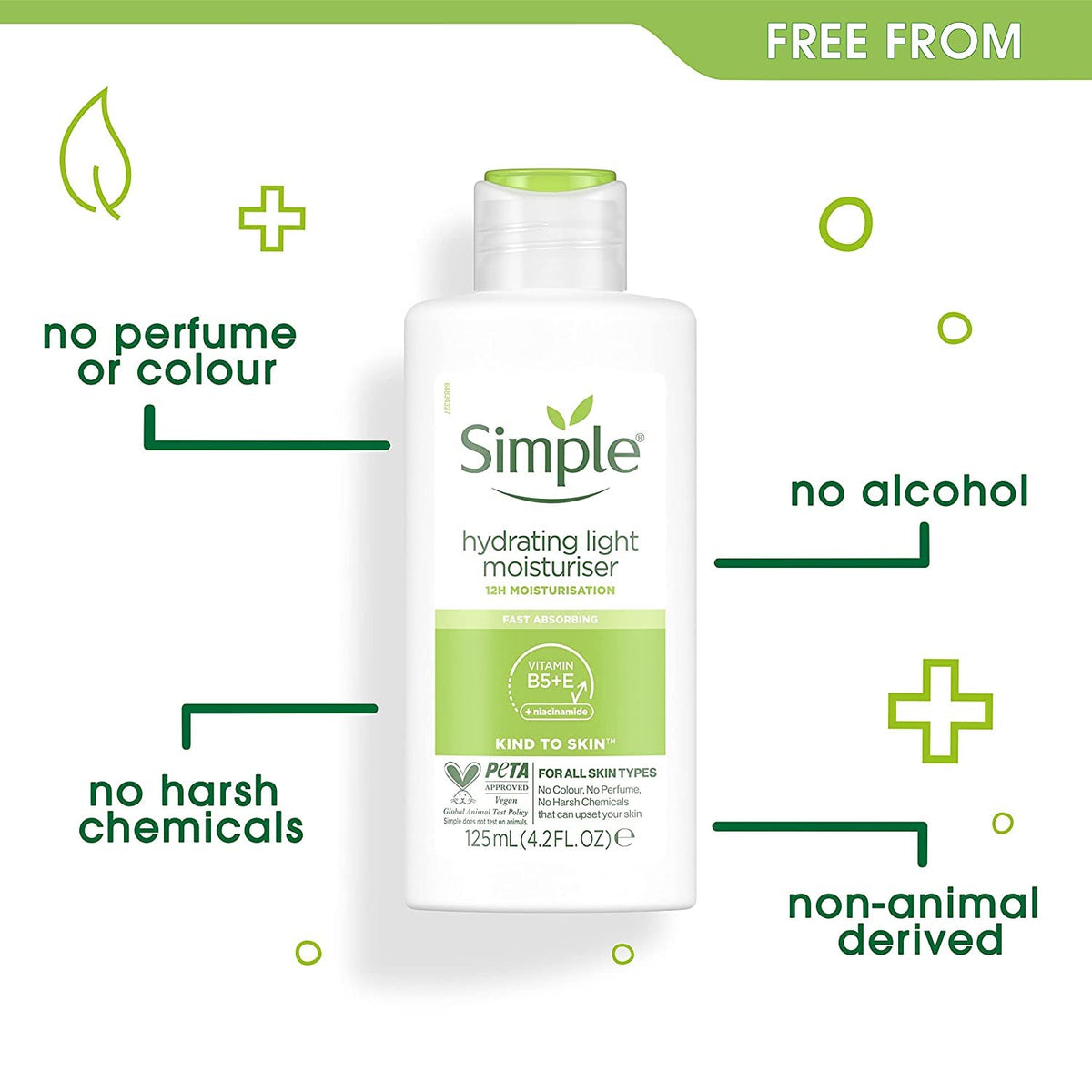 Simple Hydrating Light Moisturizer, 4.2 Ounce
