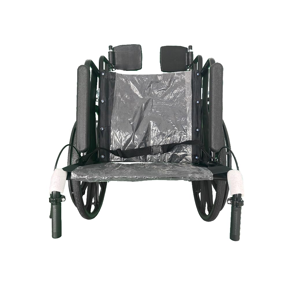 Silla de Ruedas Andafacil Todo Terreno Negro Económica Portátil Alta Calidad para Adultos Mayores