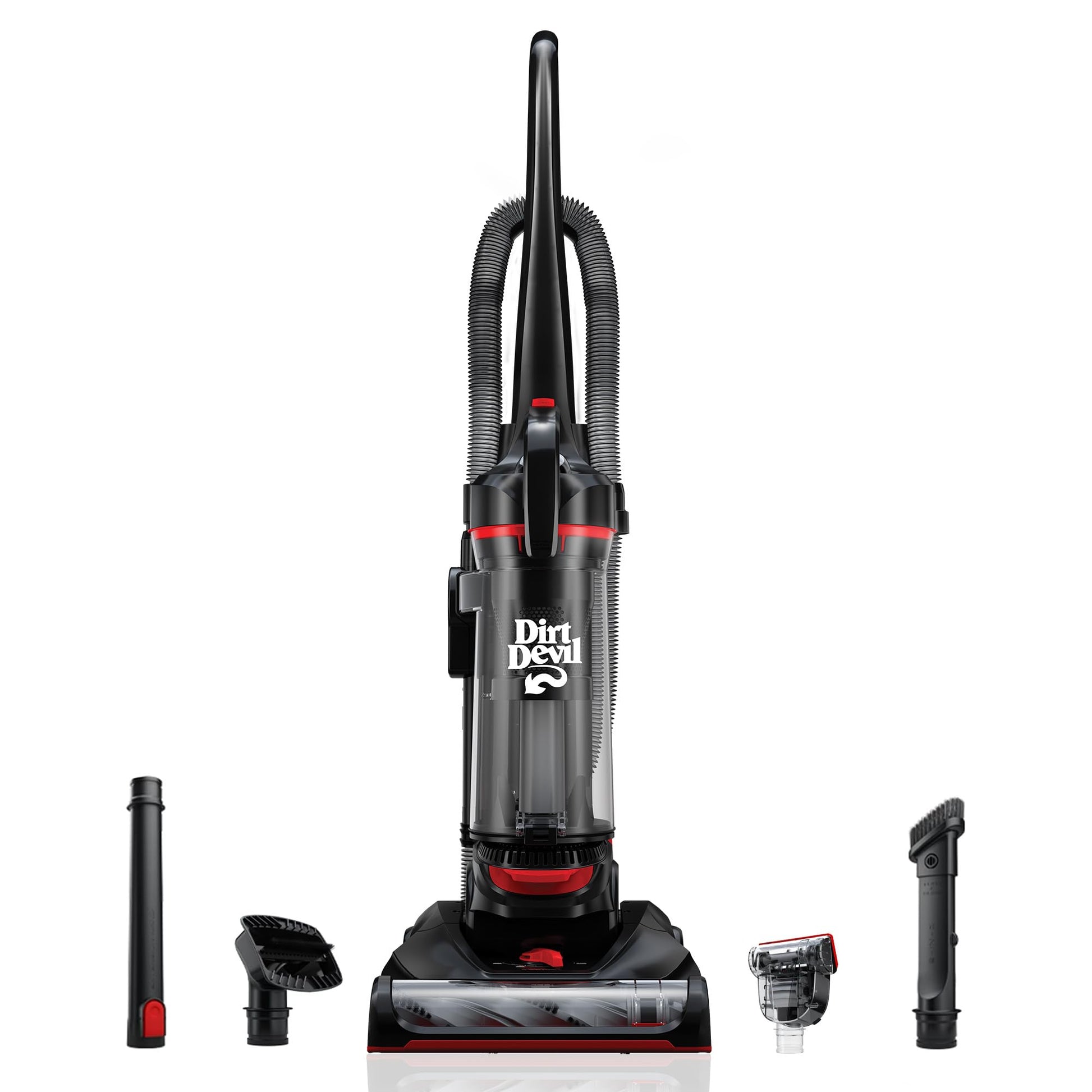 Dirt Devil - Aspiradora Vertical para alfombras y Suelos Duros, con Kit de Herramientas para Mascotas, Potente, Ligero, con Cable para Uso doméstico
