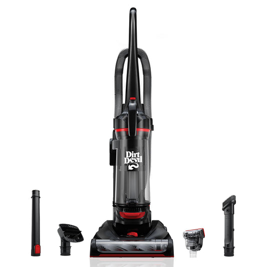 Dirt Devil - Aspiradora Vertical para alfombras y Suelos Duros, con Kit de Herramientas para Mascotas, Potente, Ligero, con Cable para Uso doméstico