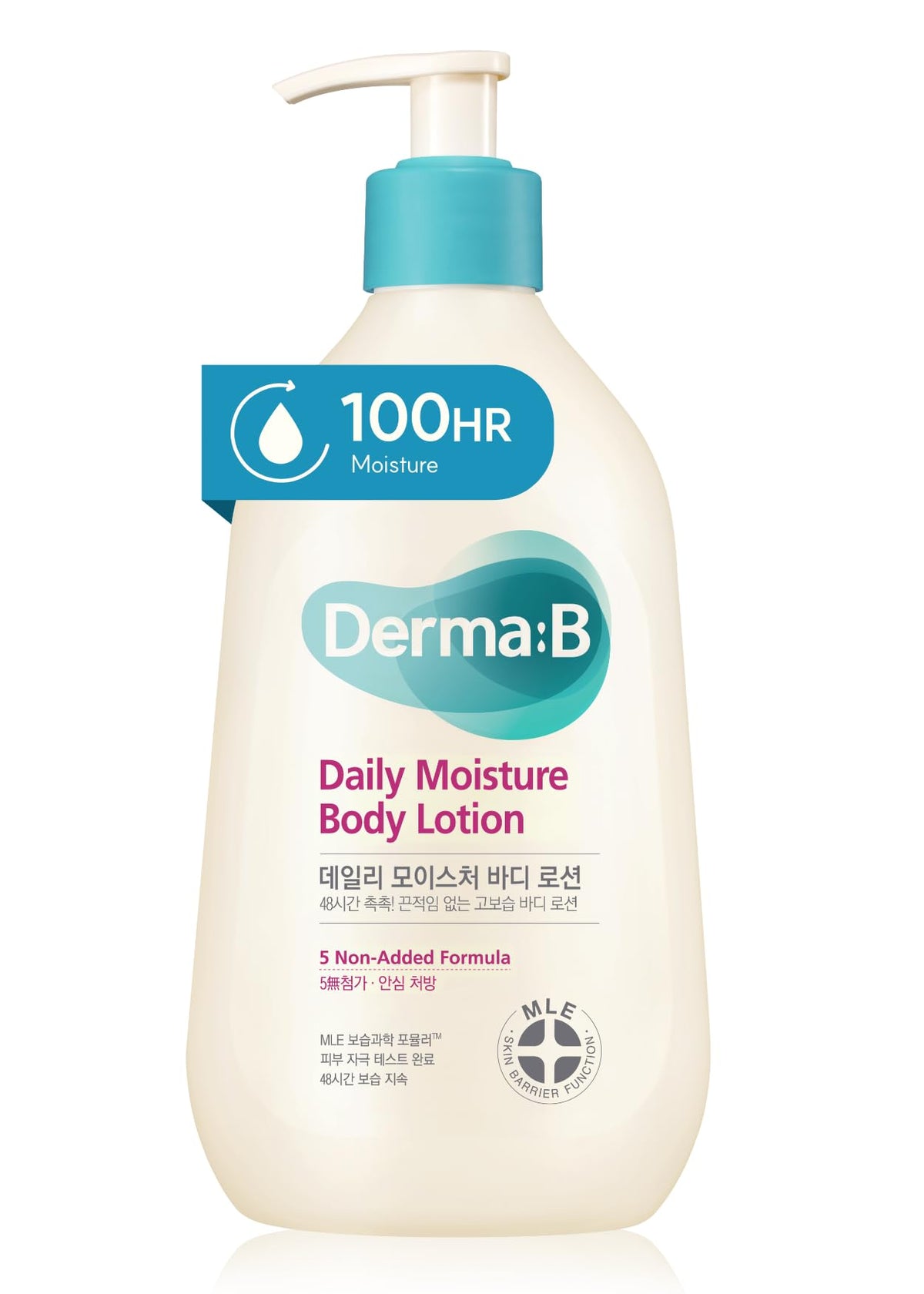 Derma B Loción corporal diaria de humedad 400 ml