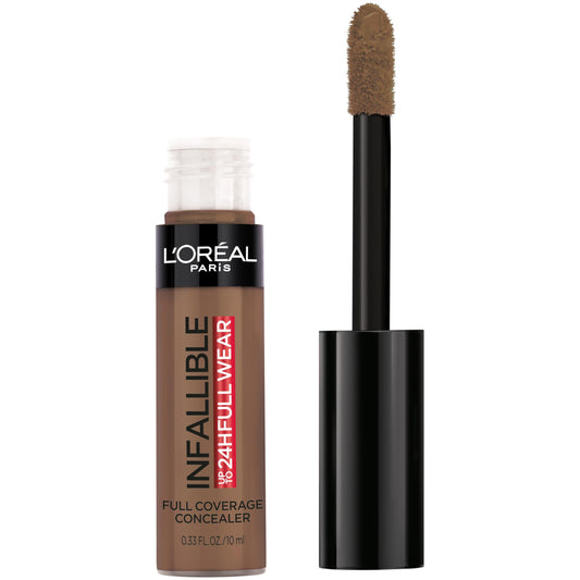 L'Oreal Paris Cosmetics Infallible Full Wear Concealer, Mocha, 0.33 Fluid Ounce