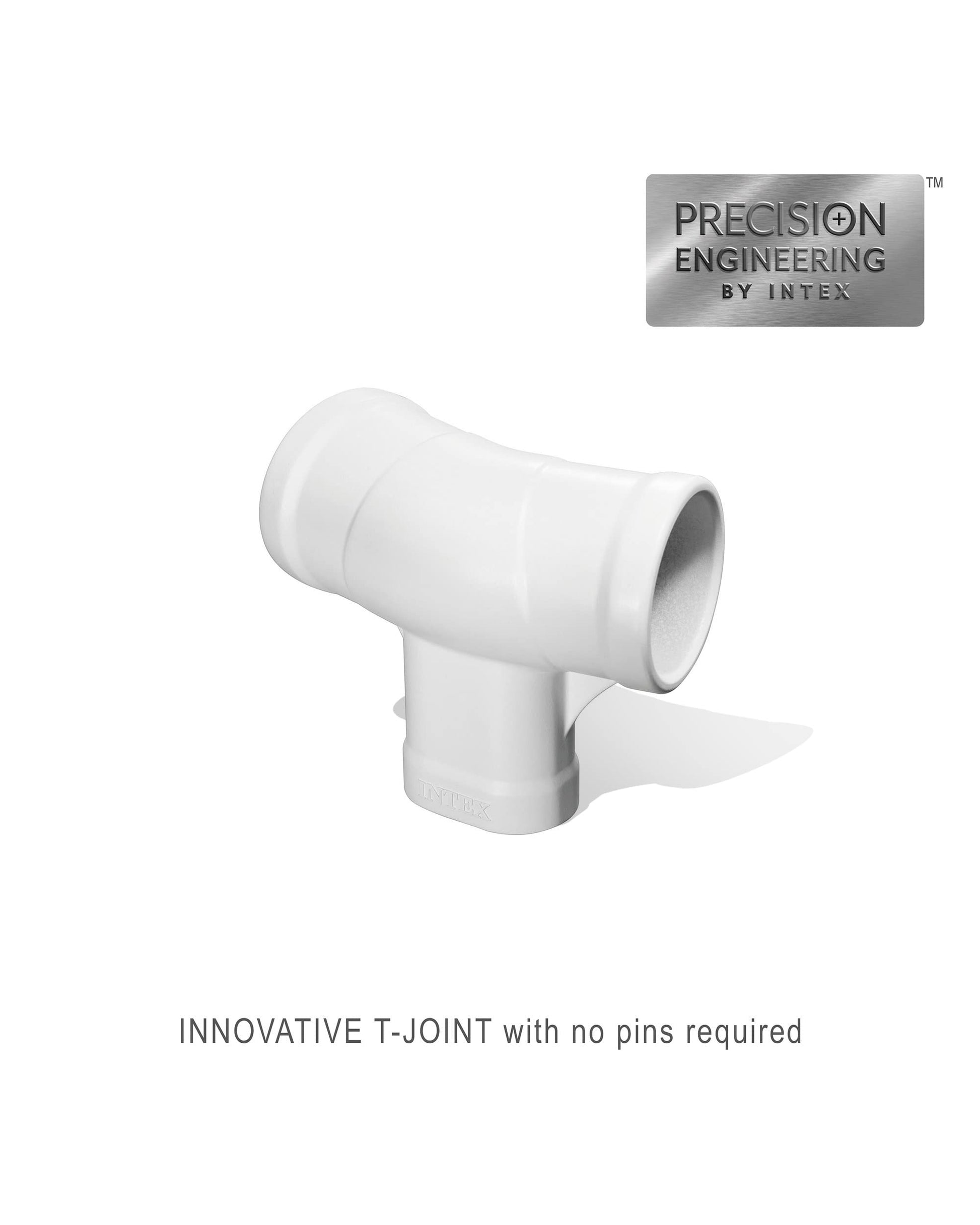 Intex 26701EH - Juego de piscina sobre el piso con marco de prisma premium, 10 pies x 30 pulgadas, incluye bomba de filtro de cartucho de 330 GPH, superresistente, resistente a las perforaciones,