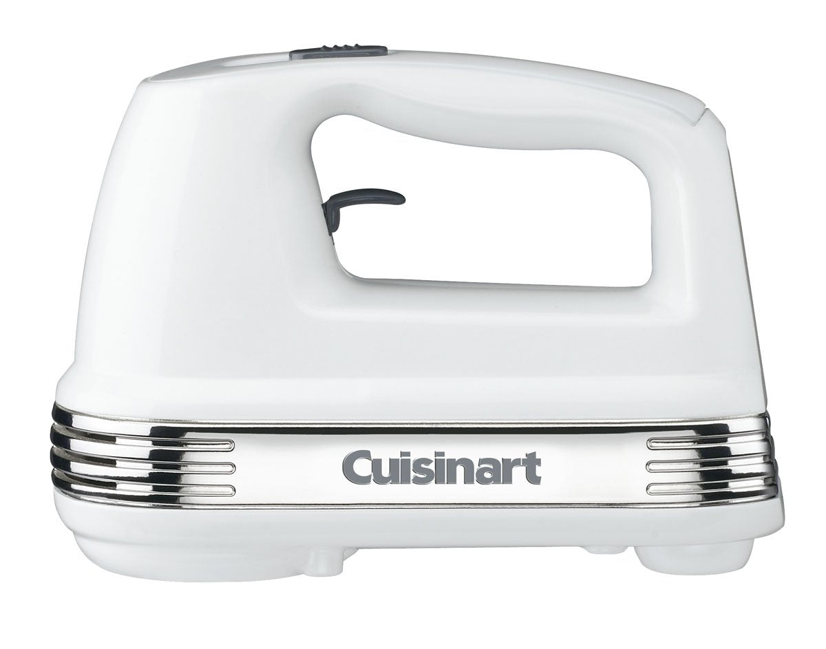 Cuisinart Power Advantage Plus - Batidora de mano con caja de almacenamiento (9 velocidades), Blanco, 8.9" x 3.9" x 8.5", 1