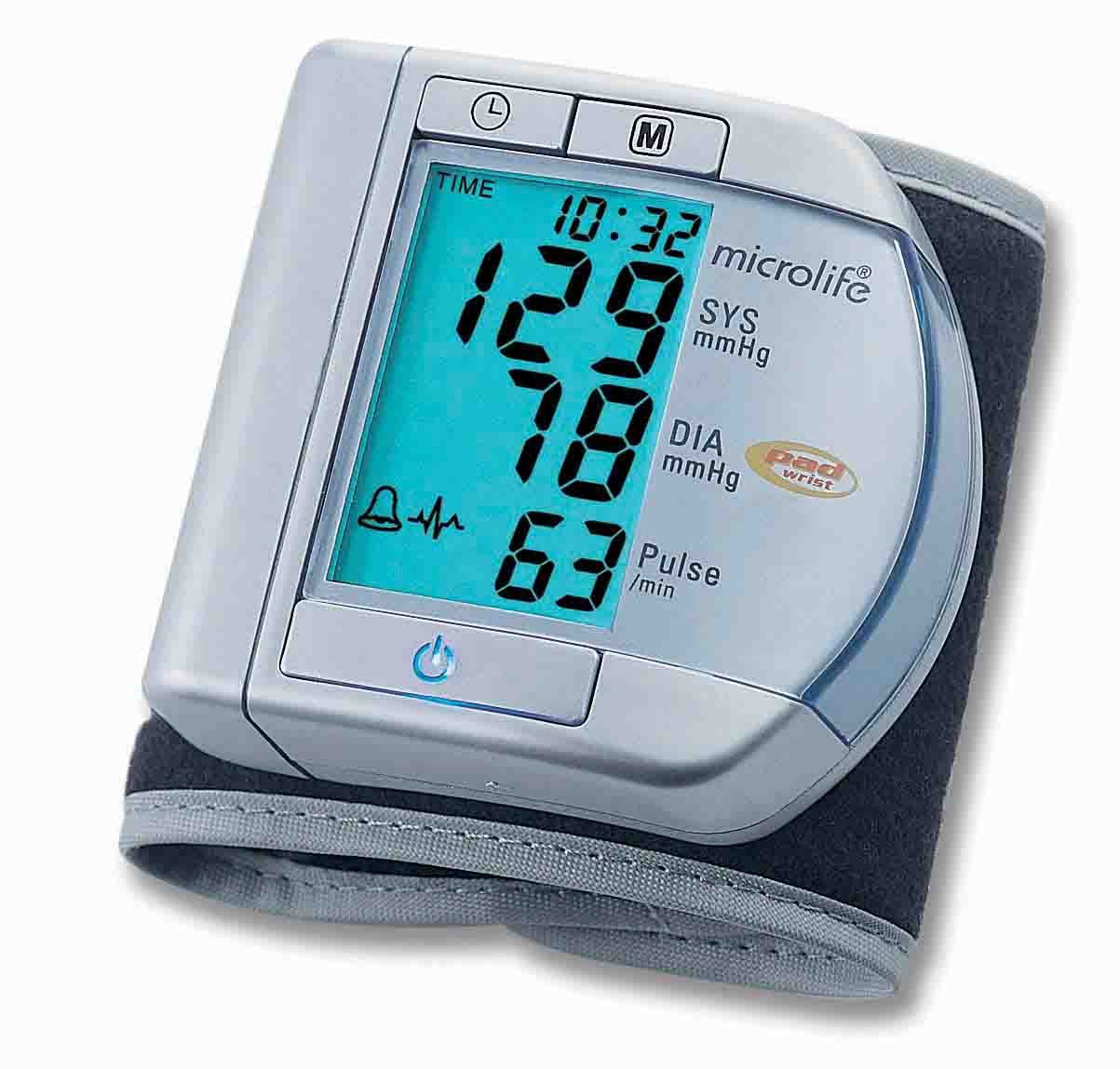 Baumanómetro de Muñeca Microlife PAD 26463 Mod BP W100