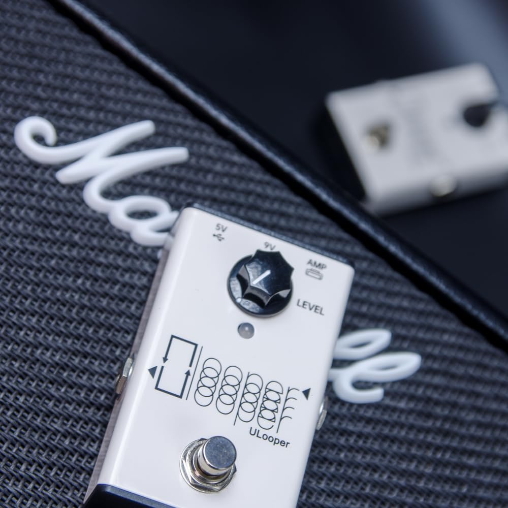 XSONIC ULooper: Looper Dedicado para Amplificadores de Guitarra, con Sonido de Loop Inalterado, 180 Min de Grabación, Salida de Línea, compatible con Spark, KATANA, THR, Mustang y más.