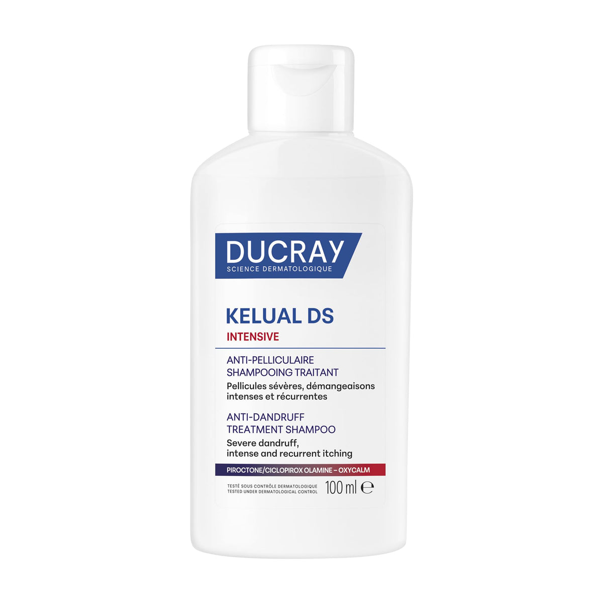 Ducray Kelual DS Intensive Shampoo Anticaspa Dermatitis Seborreica, 100ml
