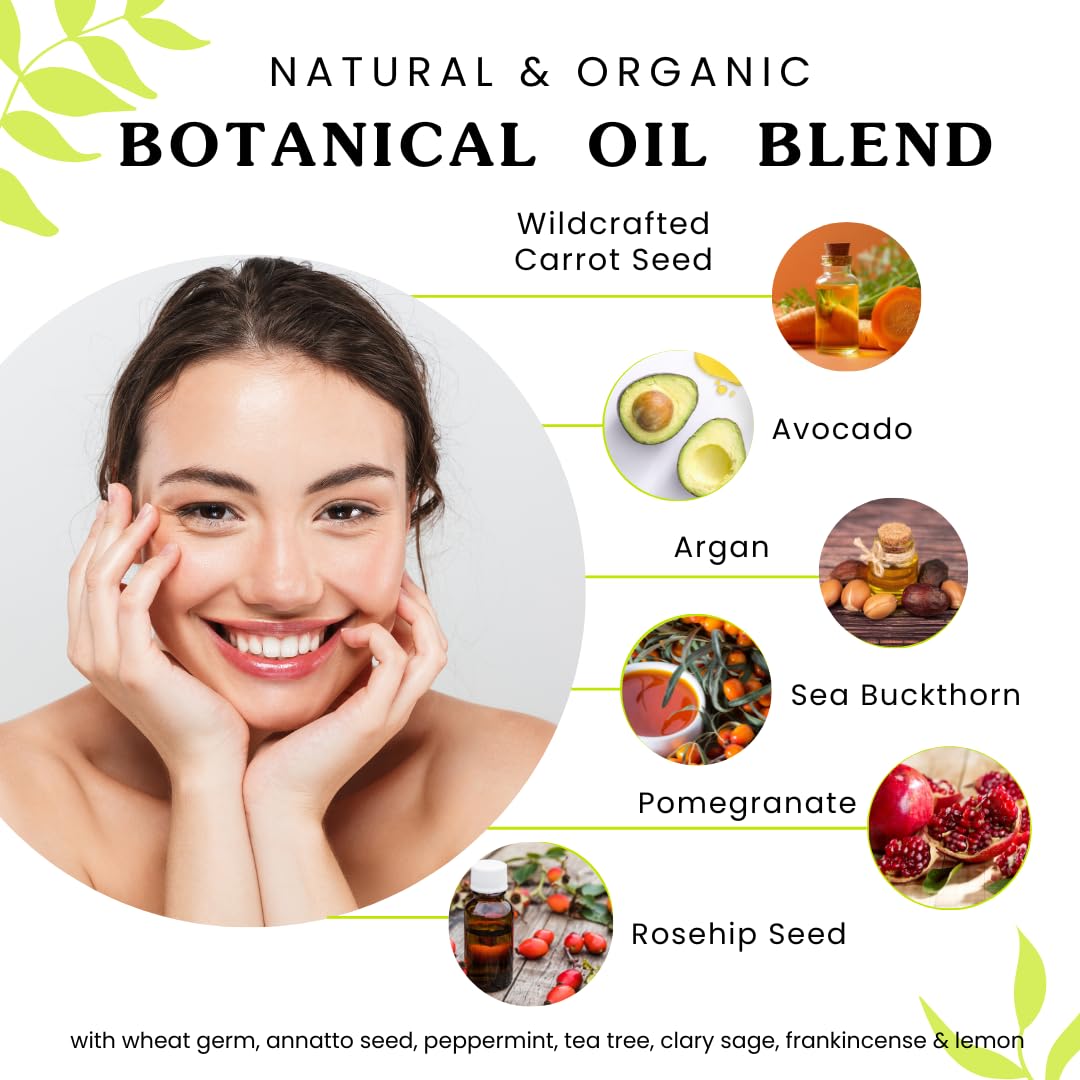 Clearly LIFT, Suero Anti-Edad para Rostro y Cuello con Aceite de Semilla de Zanahoria, de Rosa Mosqueta | Hidratante que Ilumina para Reducir Arrugas, Estimula el Colágeno, Corrige Ojeras