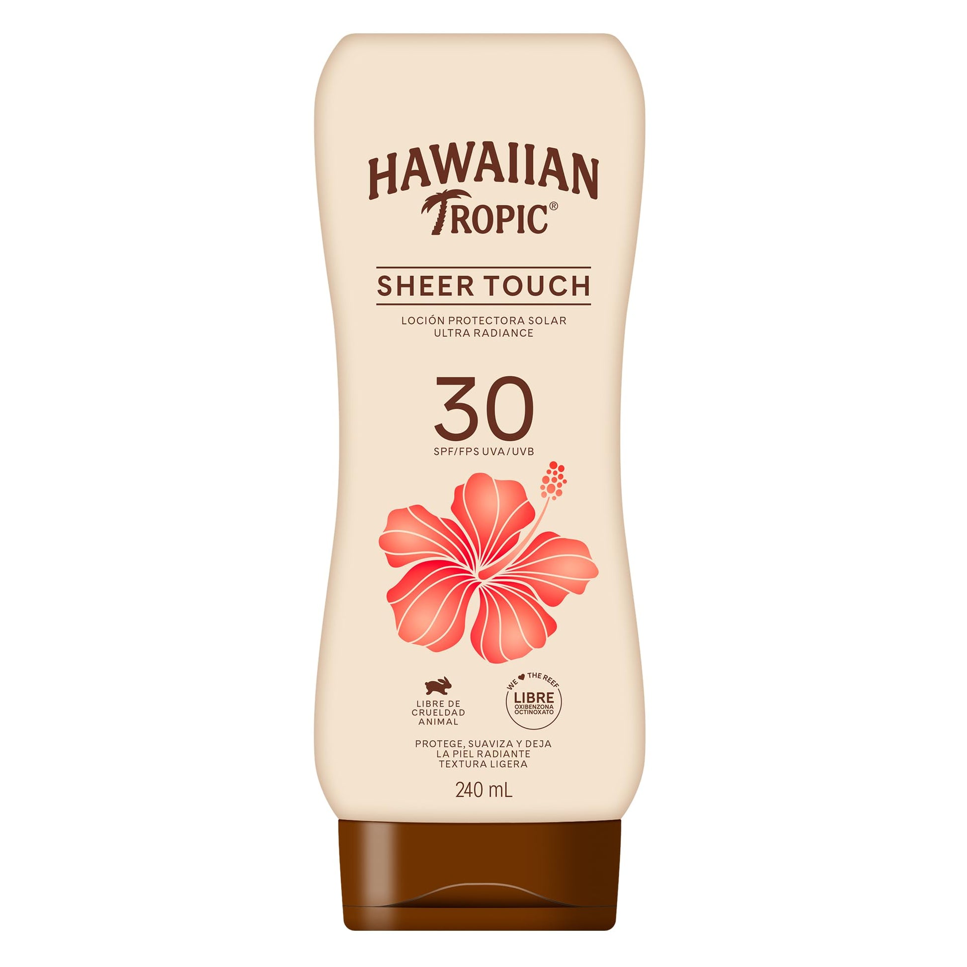 Hawaiian Tropic Sheer Protector Solar 30 FPS Loción de 240ml