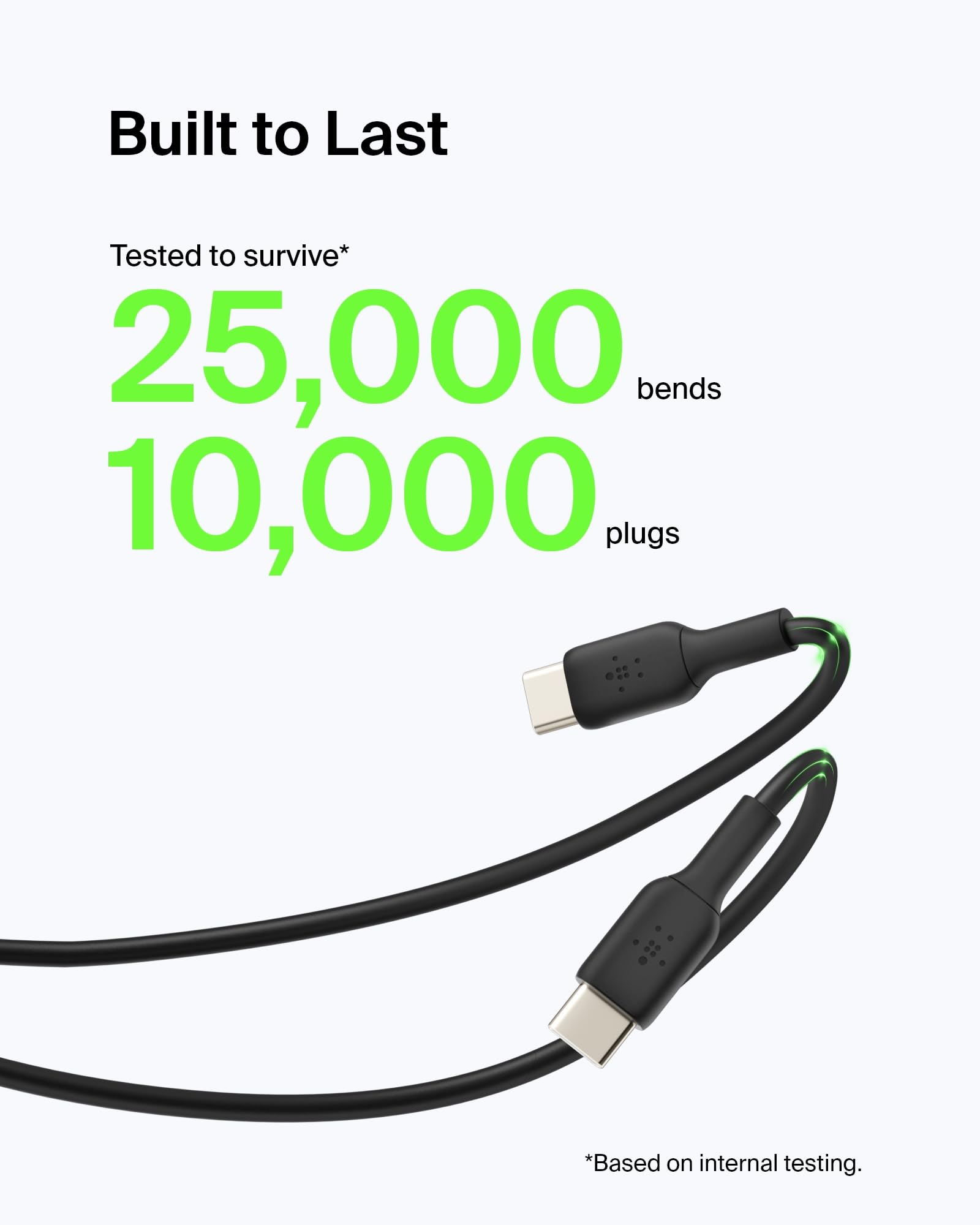 Belkin cable USB-C Boost Charge (cable USB-C a USB-A, cable USB Type-C para iPad Pro, Nintendo Switch, Pixel, dispositivos de Samsung y otros, 1 m), negro
