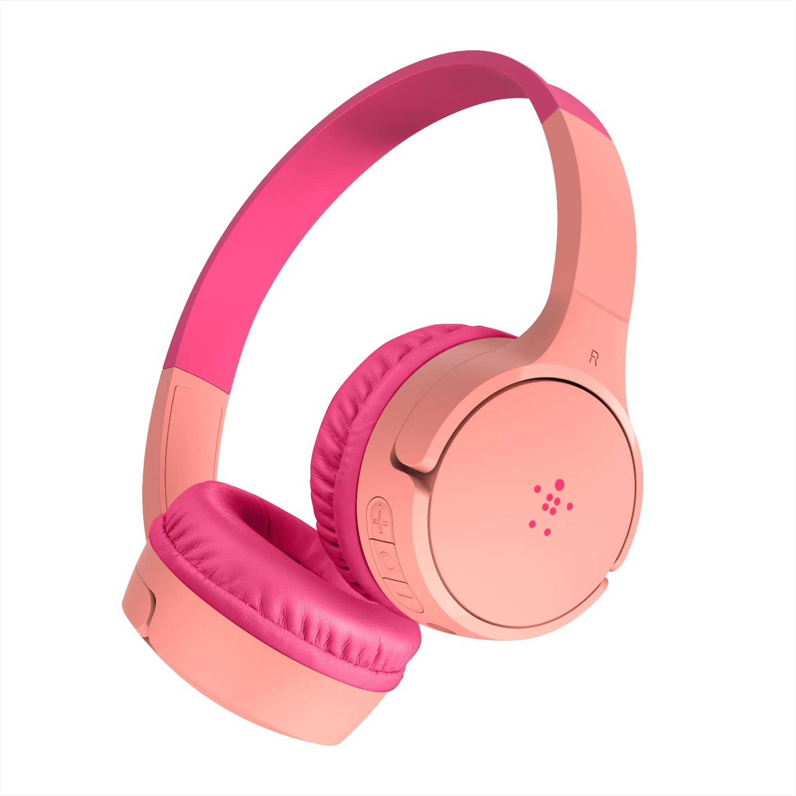 Belkin AUD001BTPK Auriculares para Niños Soundform, Rosa