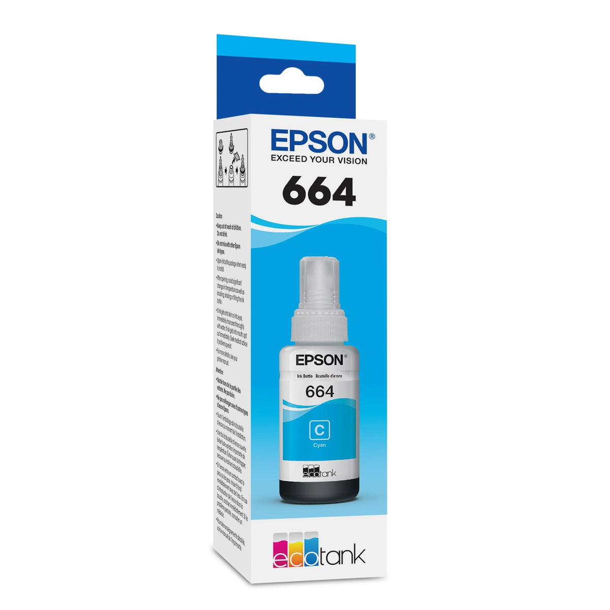 Botella de Tinta EPSON EcoTank Cian de Ultra Alta Capacidad