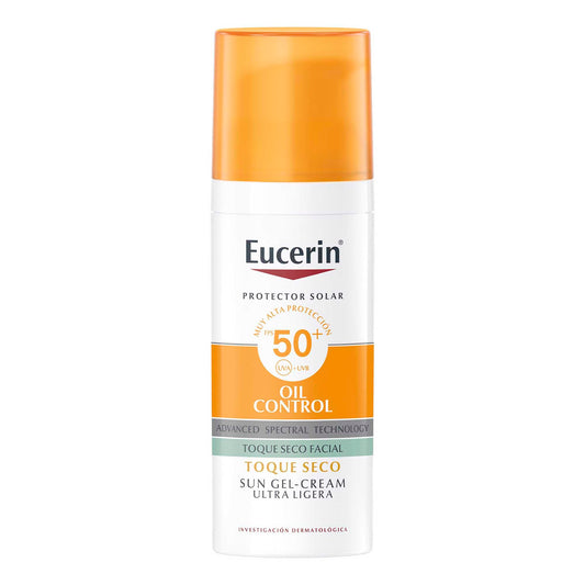 Eucerin Protector solar facial efecto mate toque seco Oil Control 50 ml