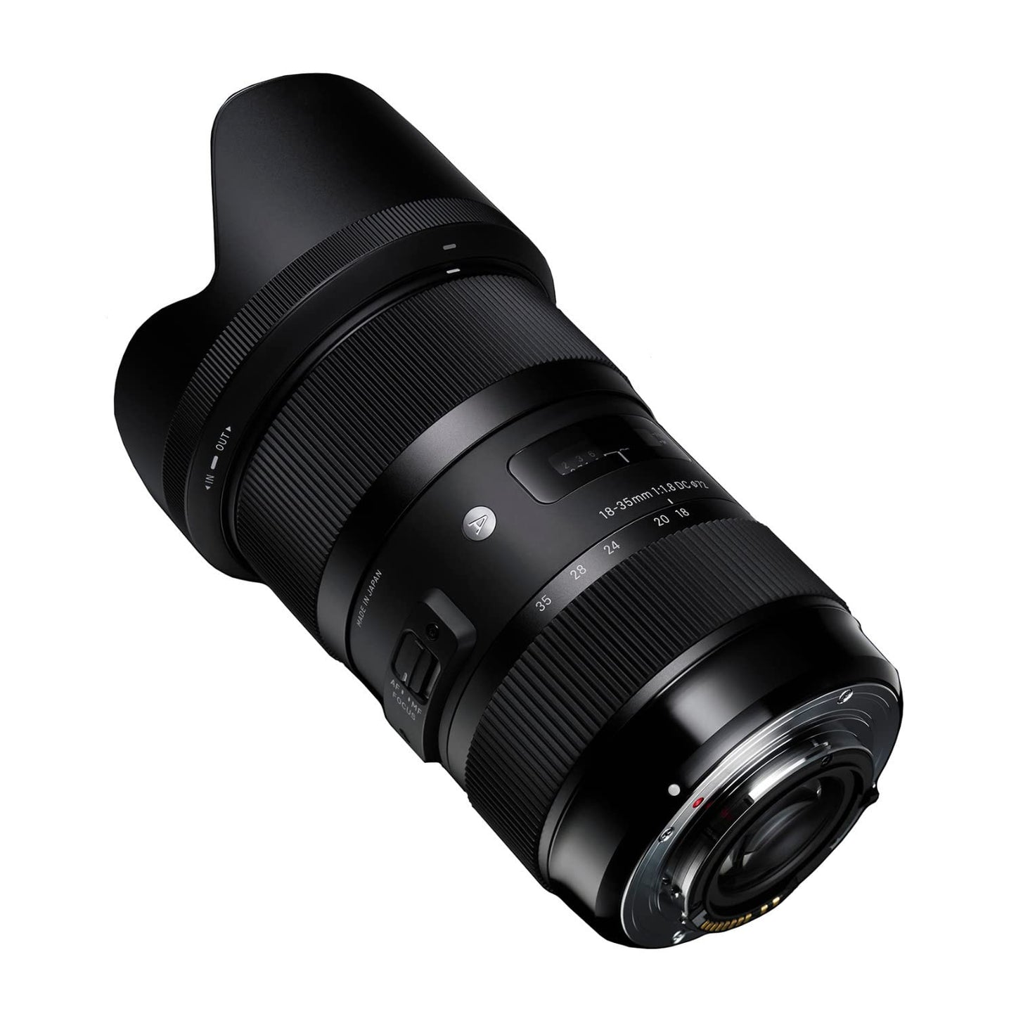 SIGMA - Lente Art DC HSM F1.8 de 18-35 mm para Canon
