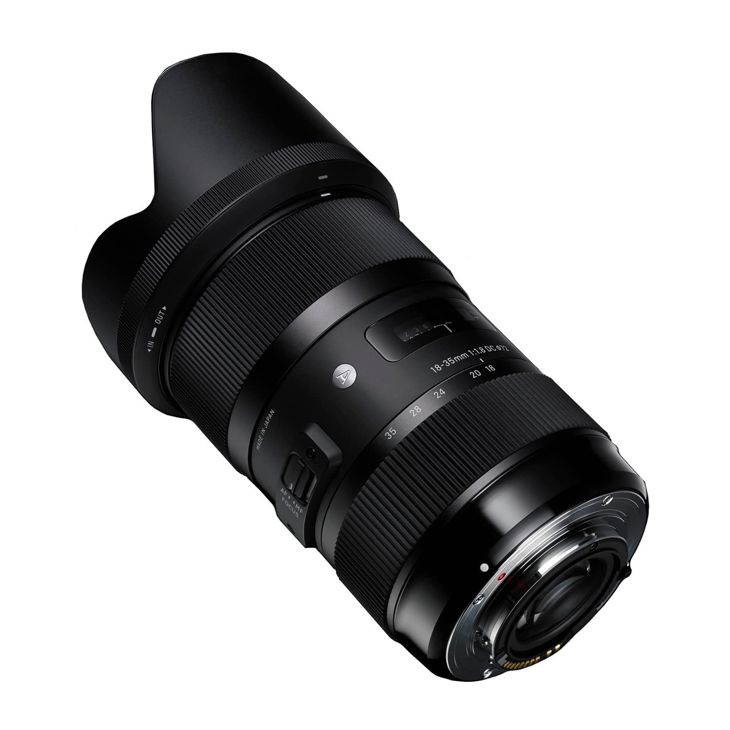 SIGMA - Lente Art DC HSM F1.8 de 18-35 mm para Canon