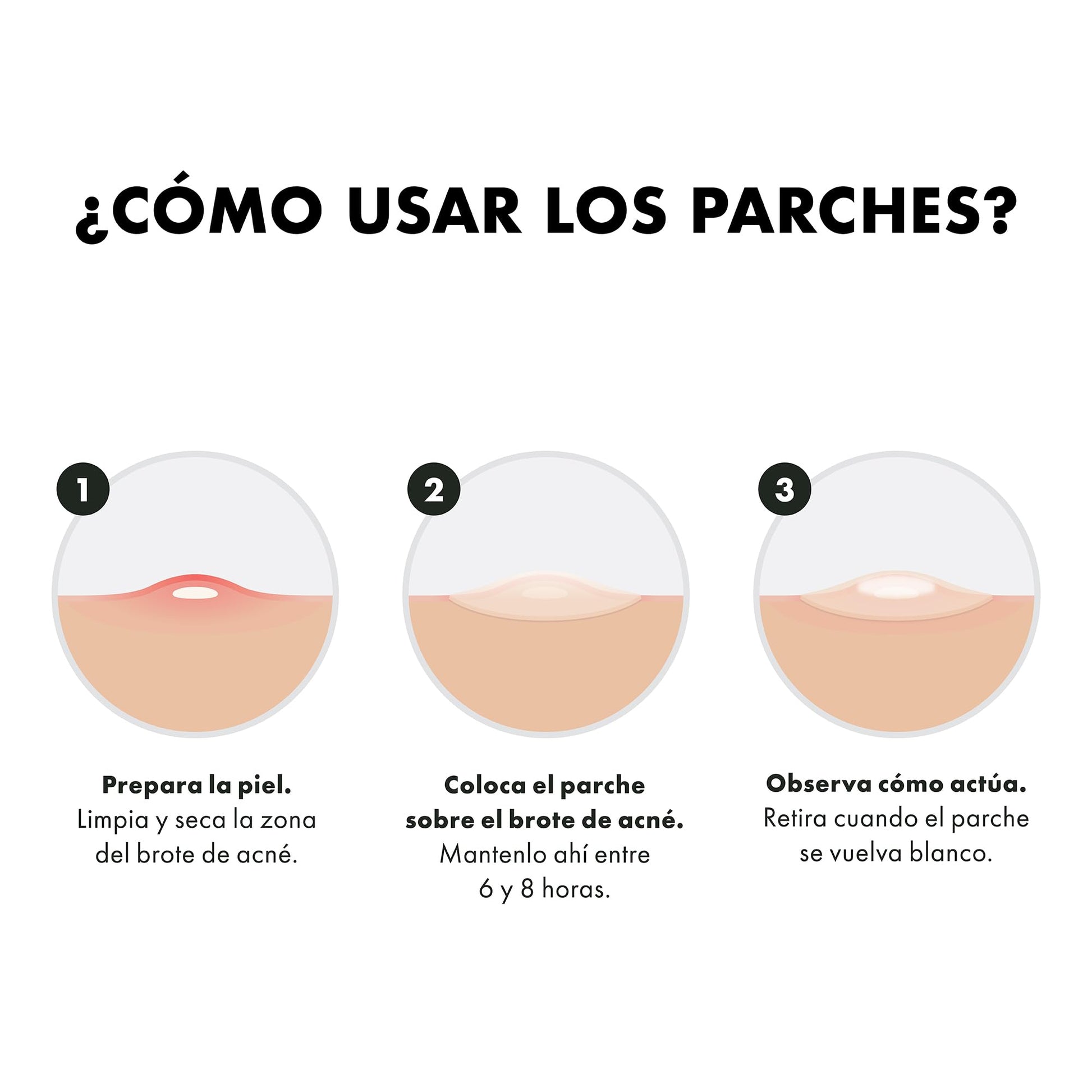 HERO MIGHTY PATCH Invisible + 36 Parches Hidrocoloide para Acné | Efecto Rápido