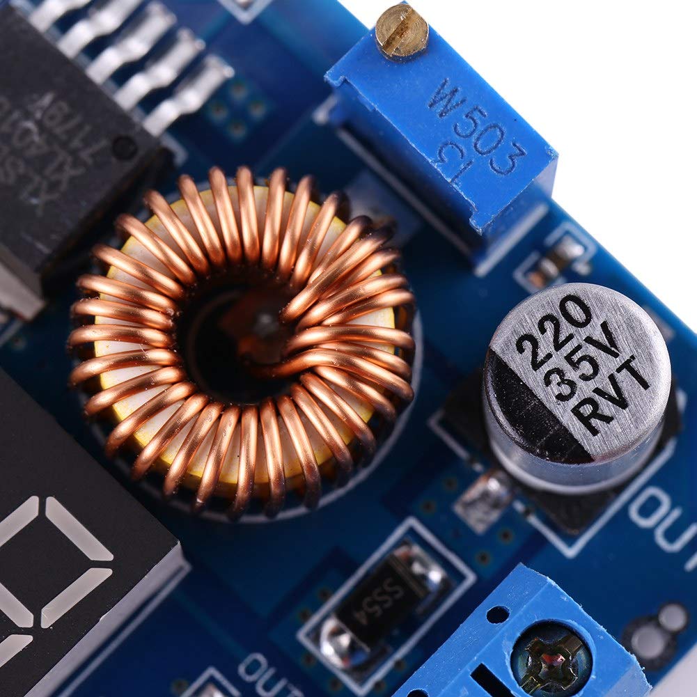 Módulo de Potencia Yosoo DC-DC Converter Ajustable 5A Regulador de Voltaje Reductor para LED Alta Potencia