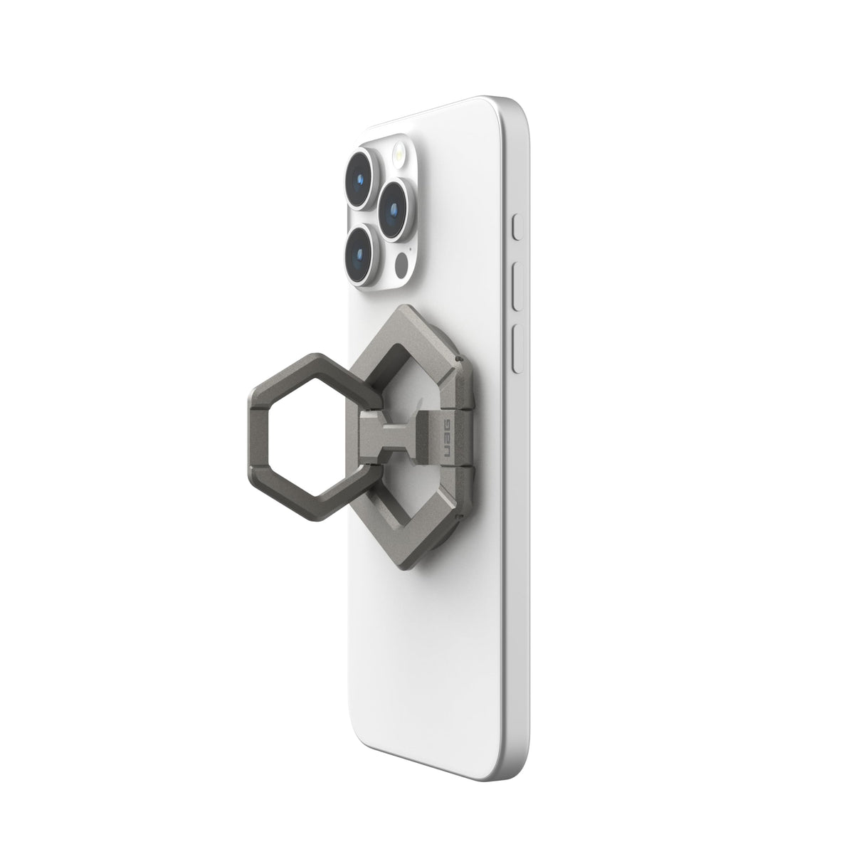 Soporte Magnético Urban Armor Gear UAG Negro con Anillo Metálico Extraíble y Rotación de 360° Compatible con MagSafe