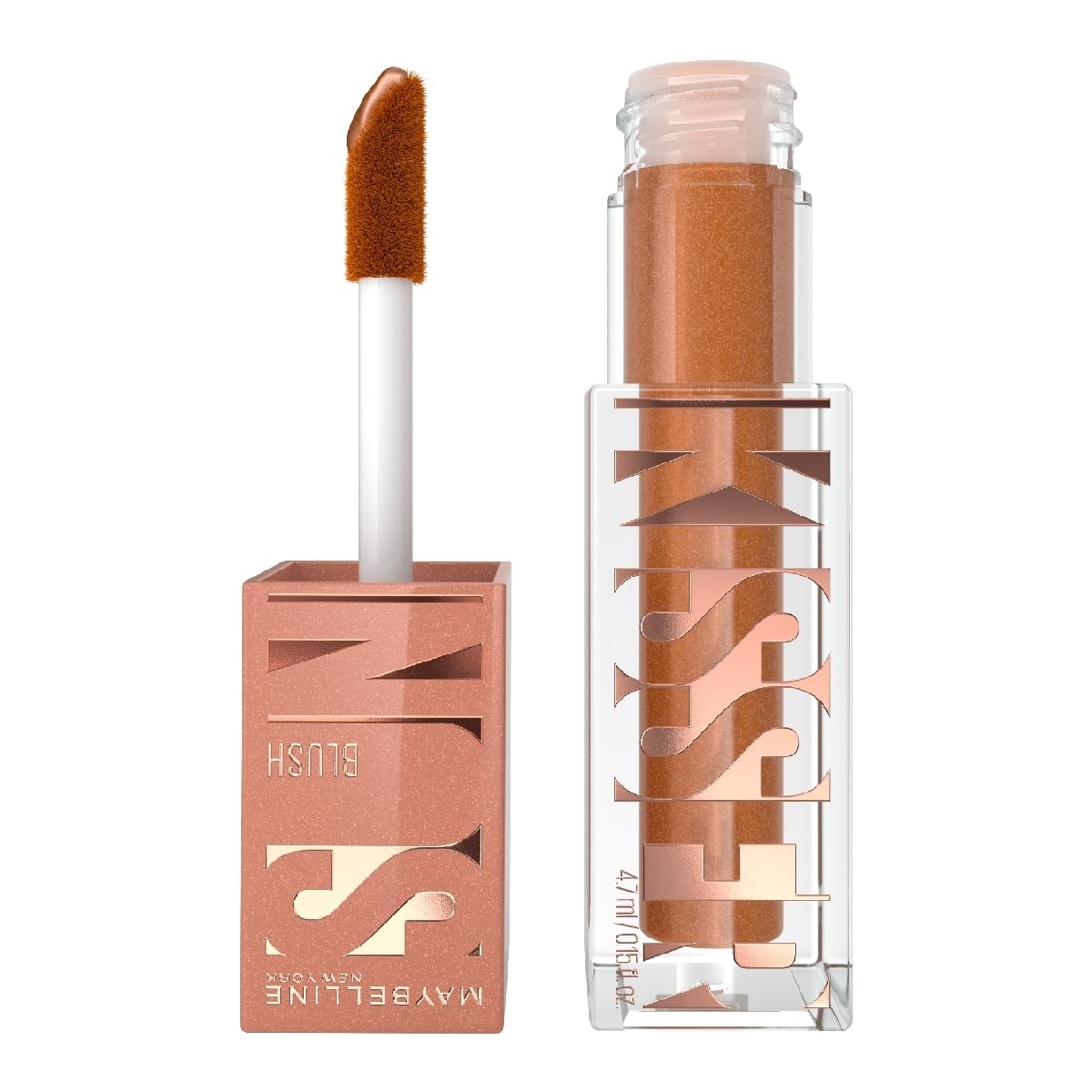 Maybelline New York Iluminador líquido de mejillas Sunkisser Blush, tono 11 Electric Bronze, 4.7ml