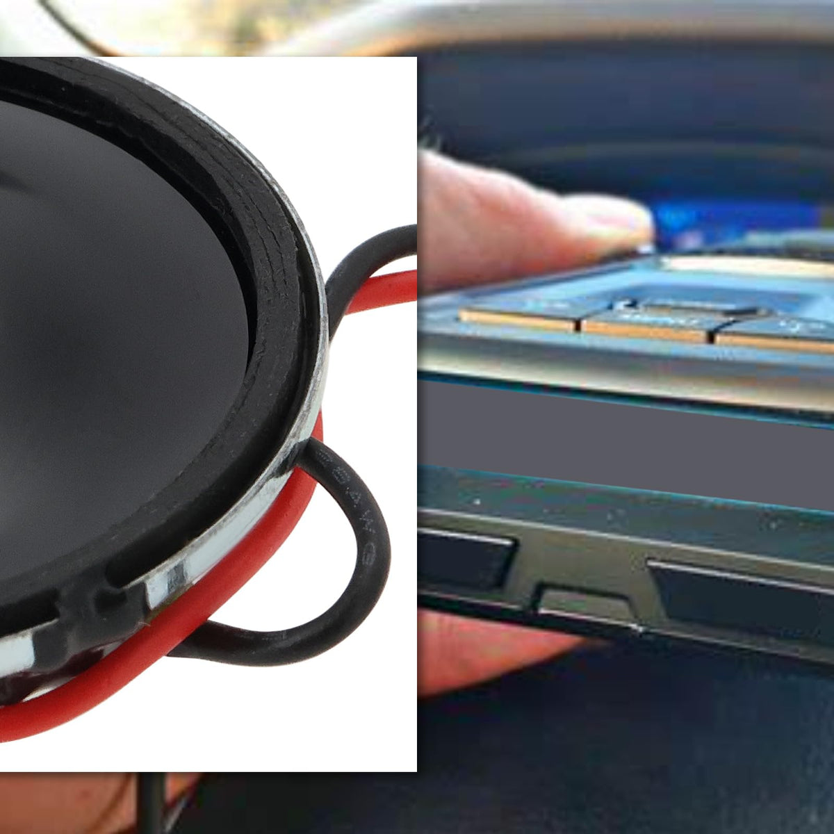 Altavoz Interno eMagTech Negro con Detector de Radar 28 mm para Uniden R1 R3 R4 R7 R8