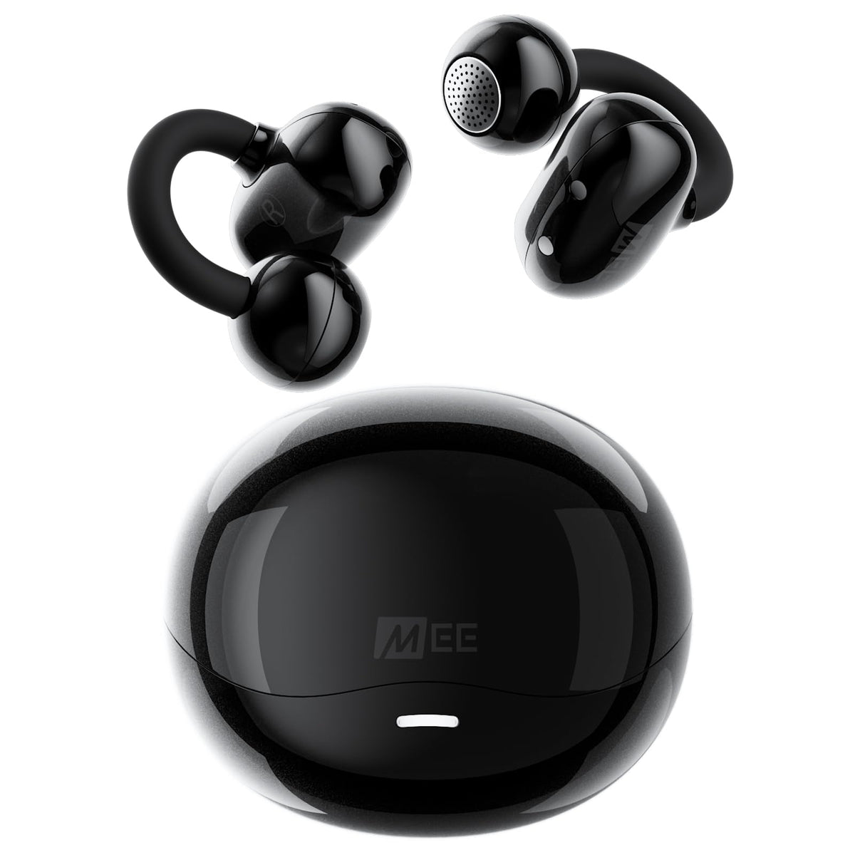 Auriculares Inalámbricos MEE audio Pebbles Air Negra con Bluetooth 5.3 y Reducción de Ruido para Deportes