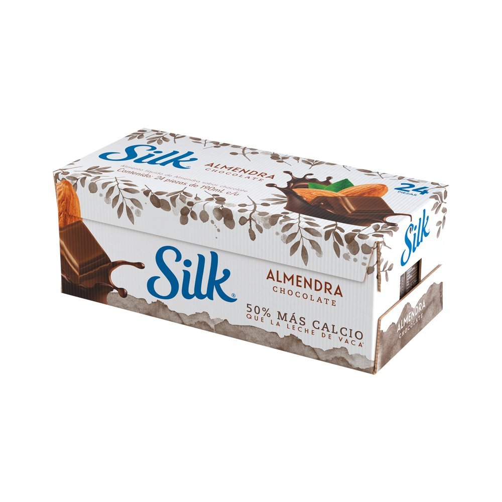 Bebida de Almendra Silk Chocolate 190 ml 24 Piezas