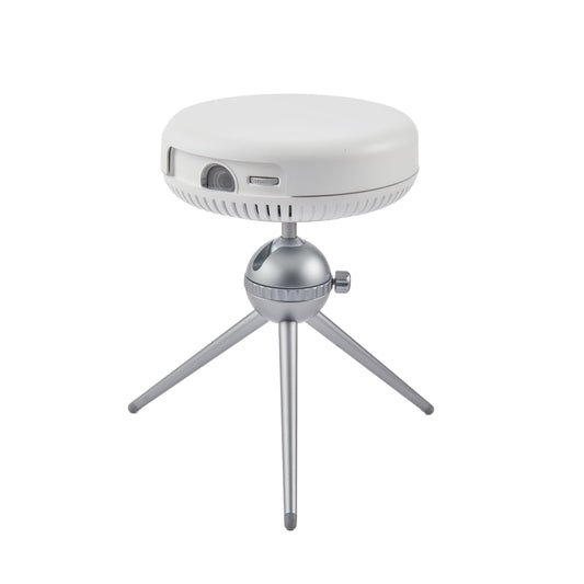 Proyector de Bolsillo Pico con Trípode Video DLP 1080P Batería Recargable Android para Viajes