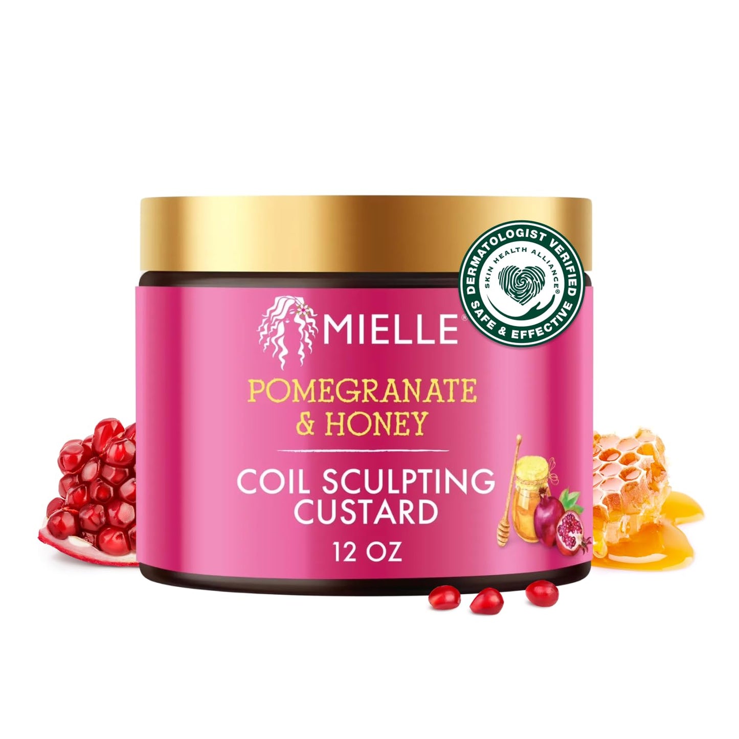 Mielle Organics Pomegranate & Honey Curling Custard 12oz