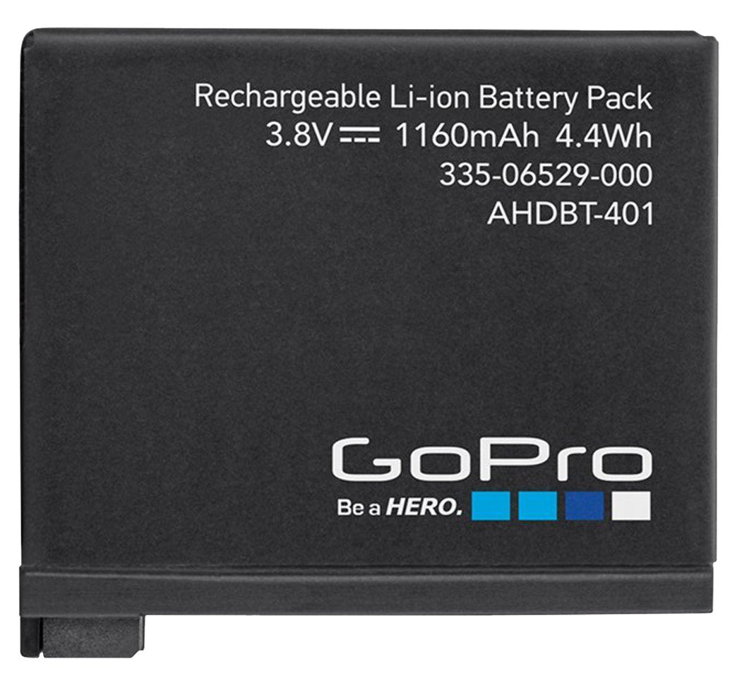 Batería Recargable GoPro Oficial Negra para HERO4 Black y Silver